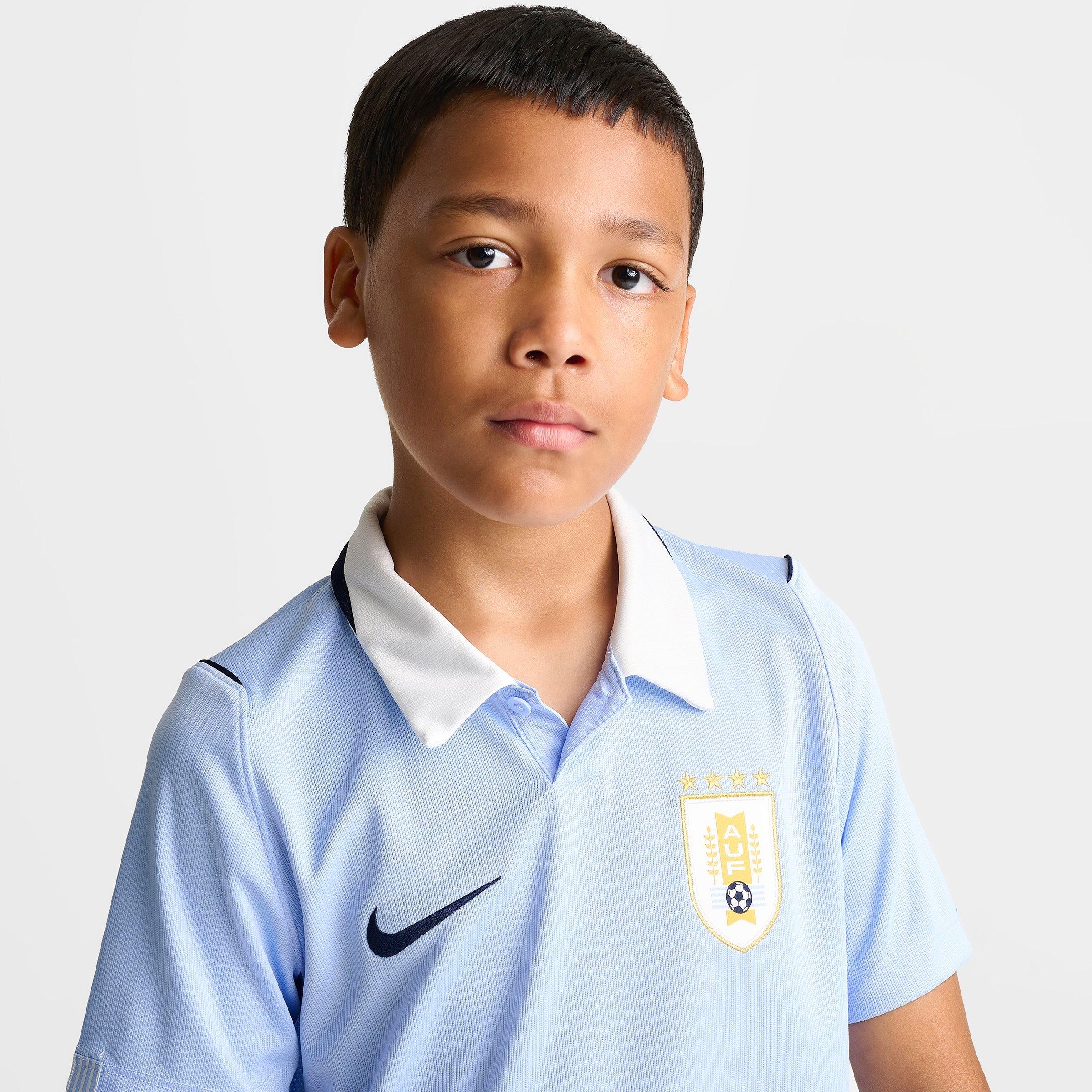 Big Kids' Nike Uruguay 26 Stadium Home Dri-FIT Replica Soccer Jersey