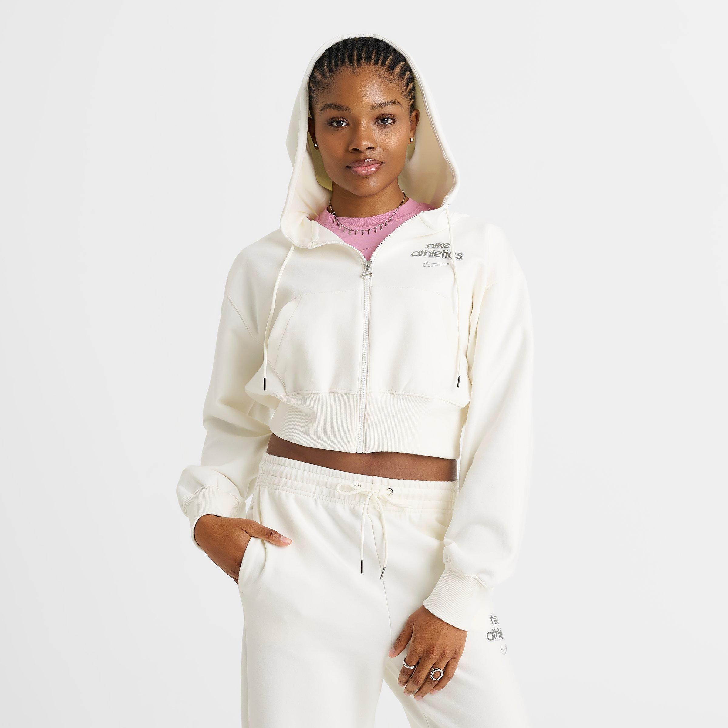 Women's Nike Sportswear Phoenix Fleece Cropped Full-Zip Hoodie