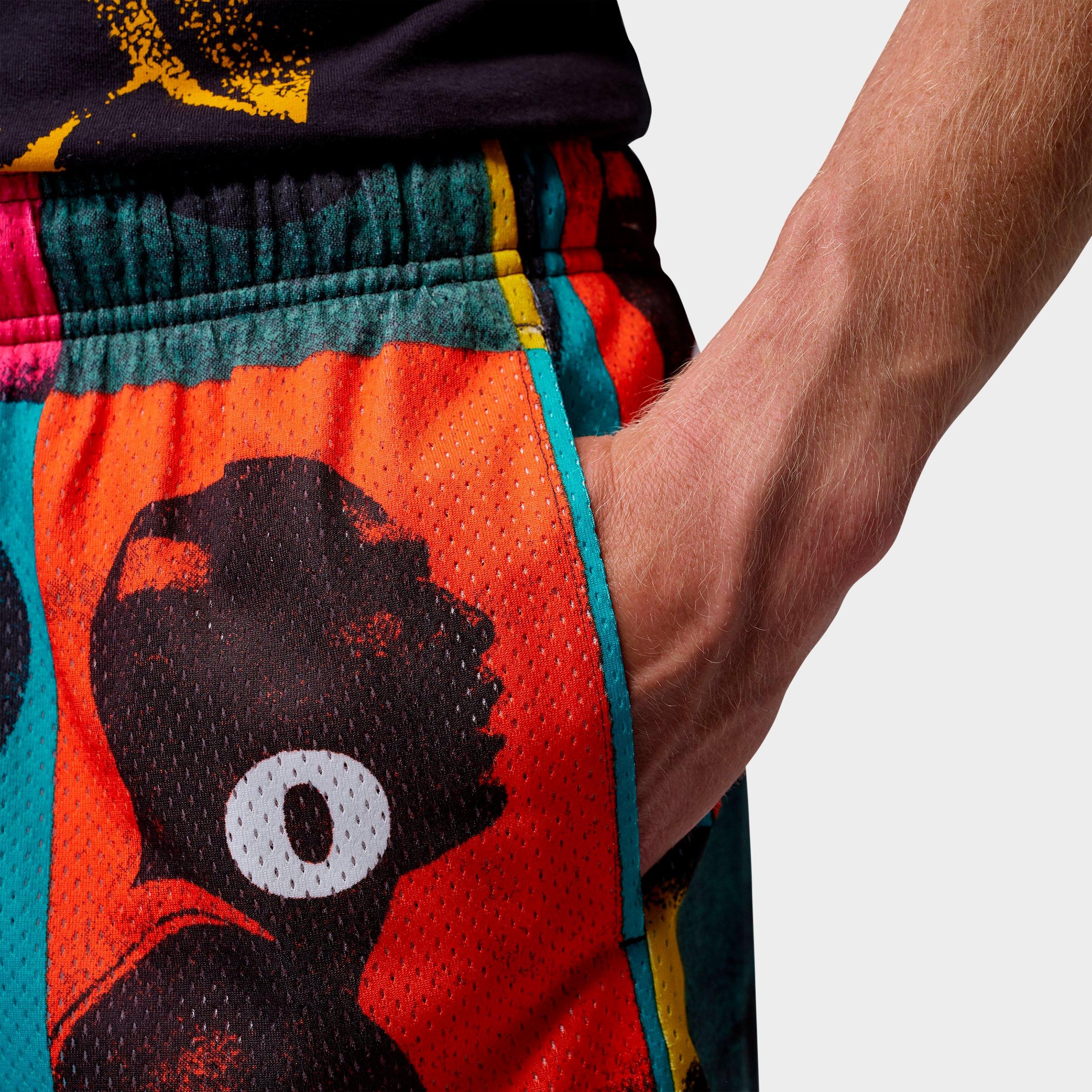 Men's Jordan Brooklyn Collage Graphic Print Mesh Shorts