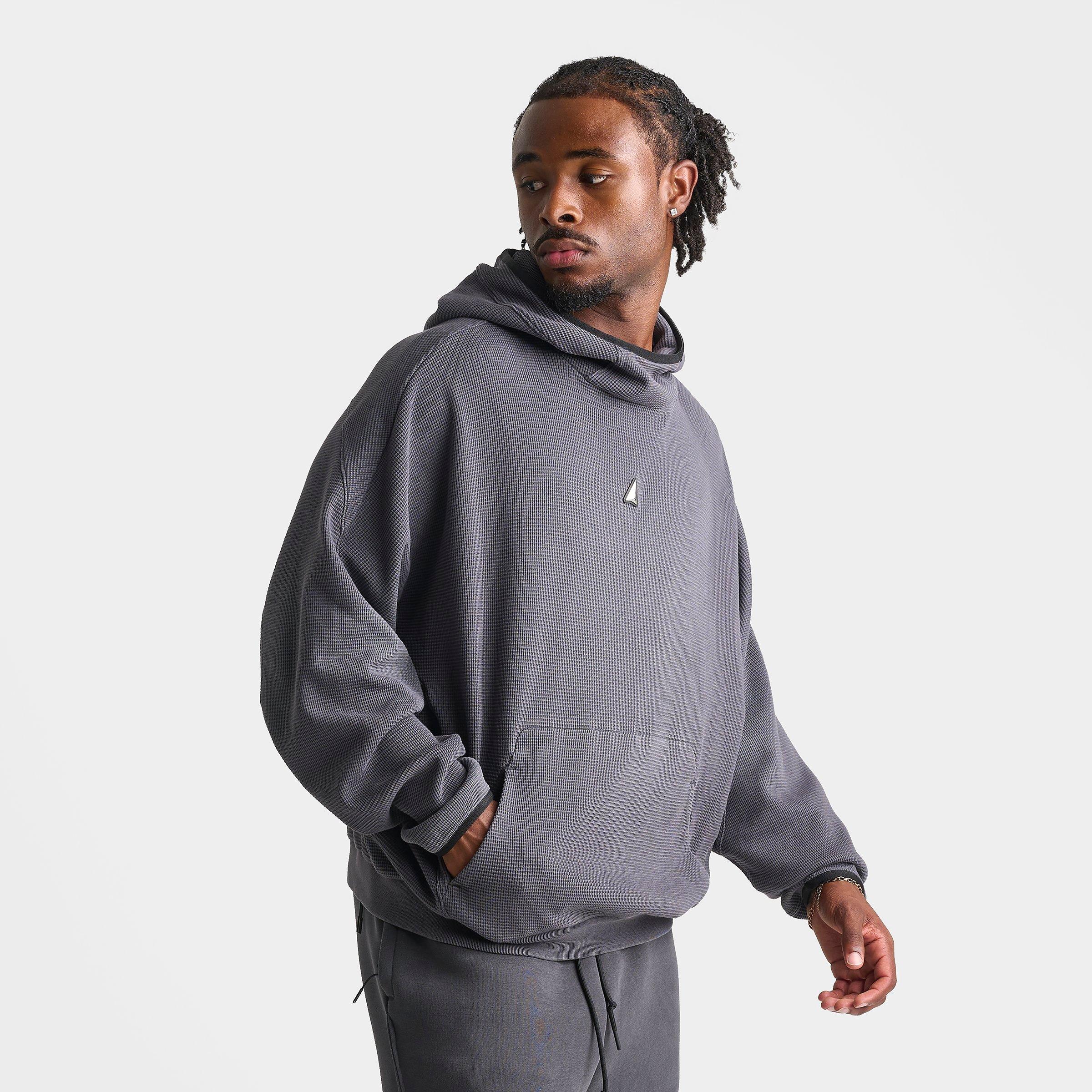Men's Nike Ja Morant Waffle Knit Pullover Basketball Hoodie