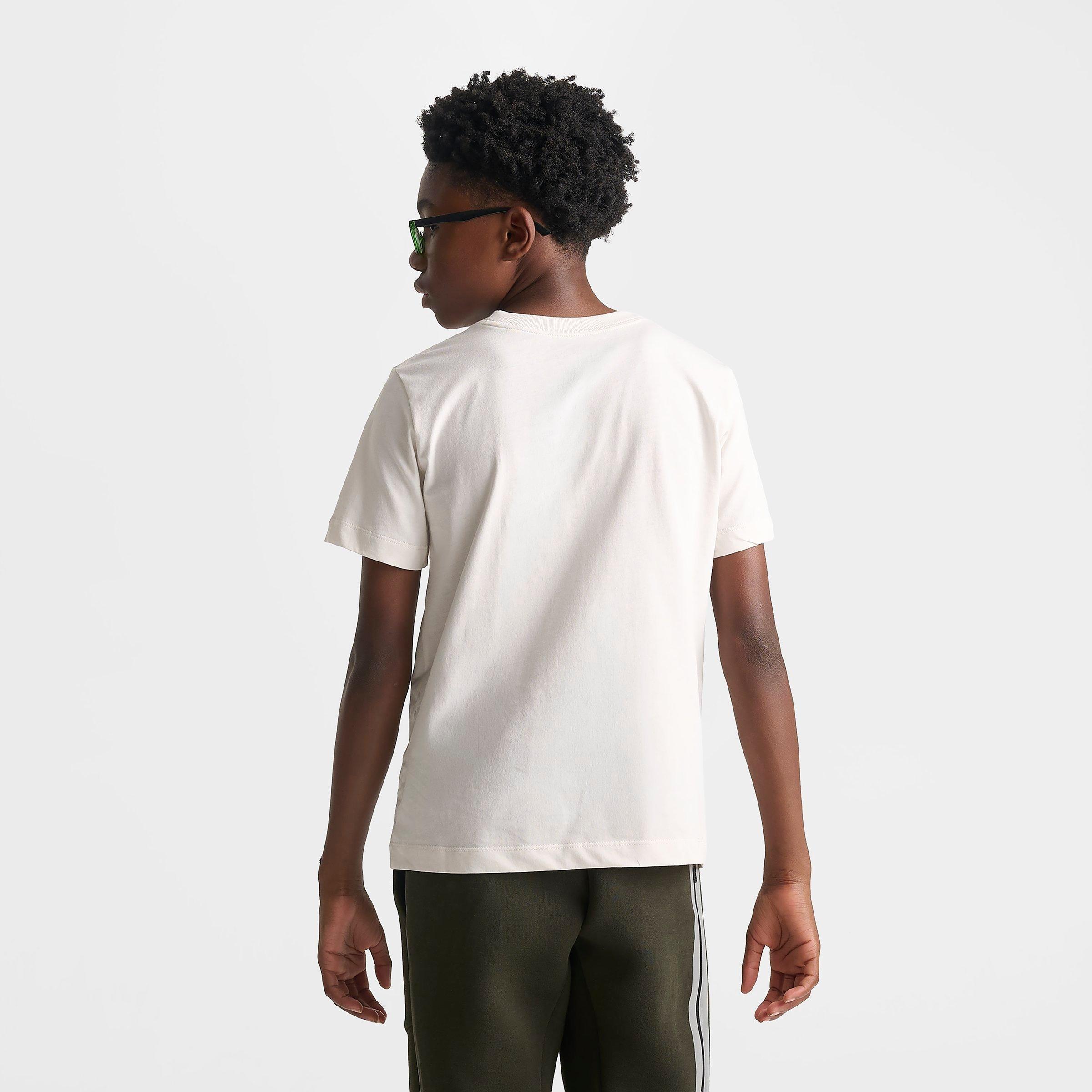 Big Kids' Nike Sportswear Orange Graphic T-Shirt