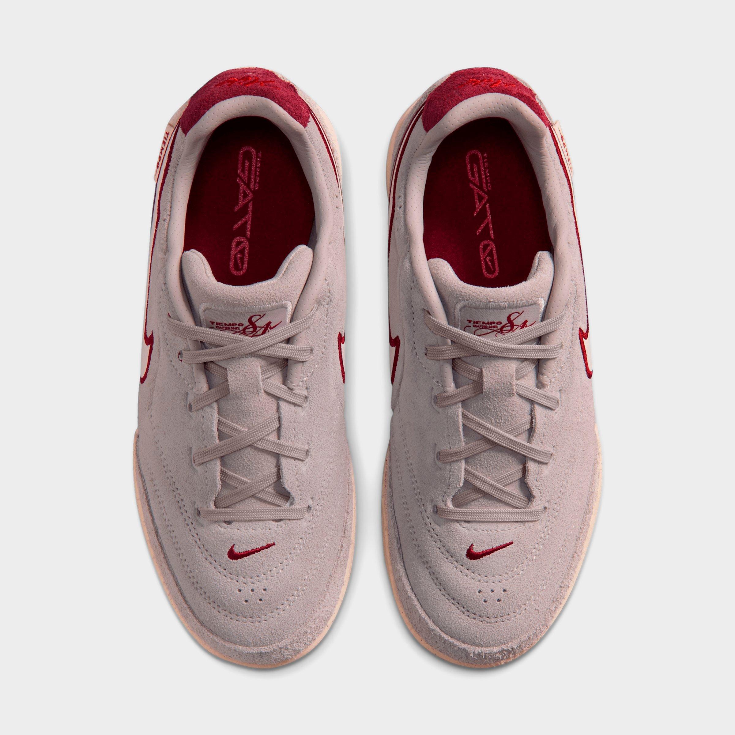 Big Kids' Nike Jr. Tiempo Streetgato PRM Indoor and Court Low-Top Soccer Shoes
