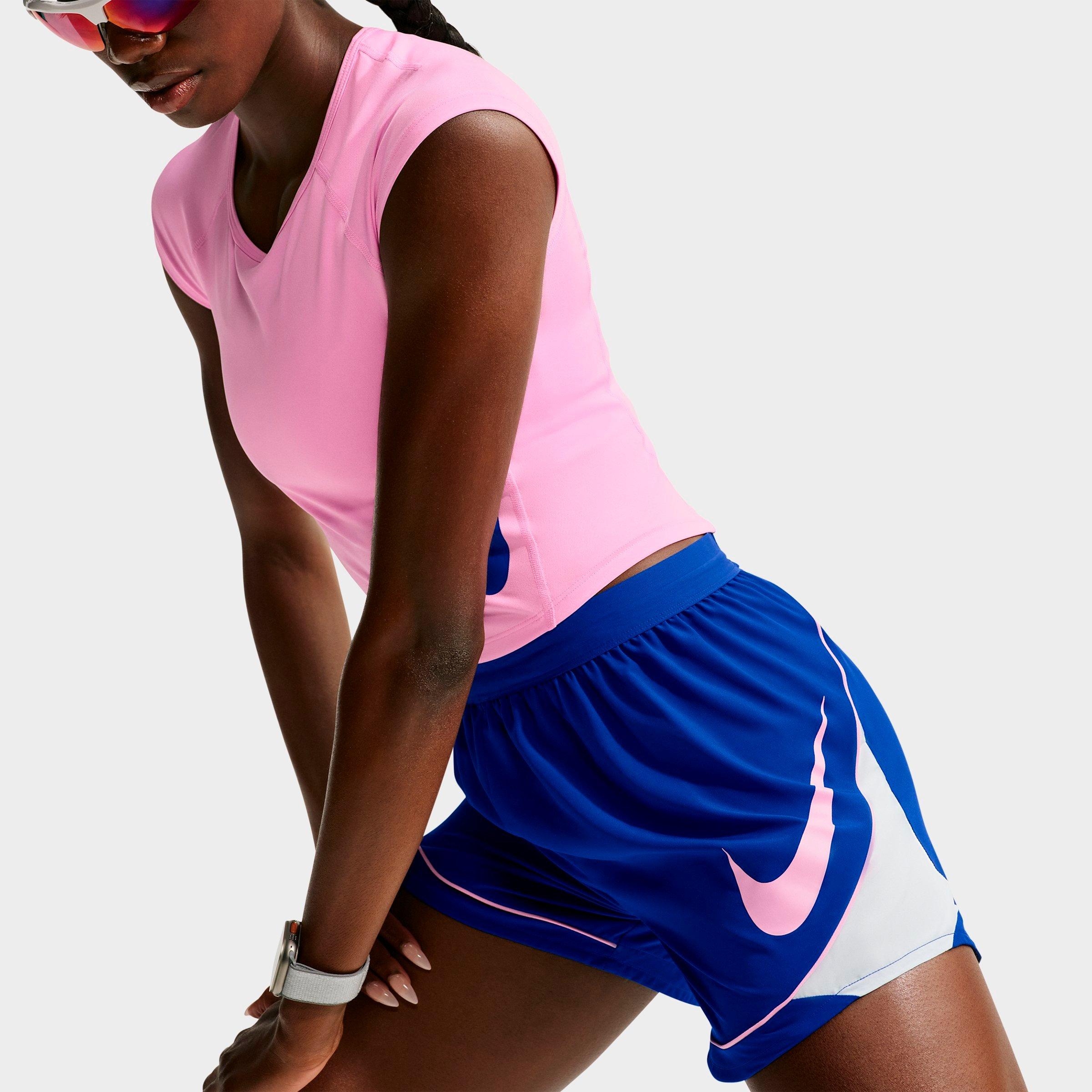 Women's Nike Swoosh Dri-FIT Mid-Rise Unlined Running Shorts