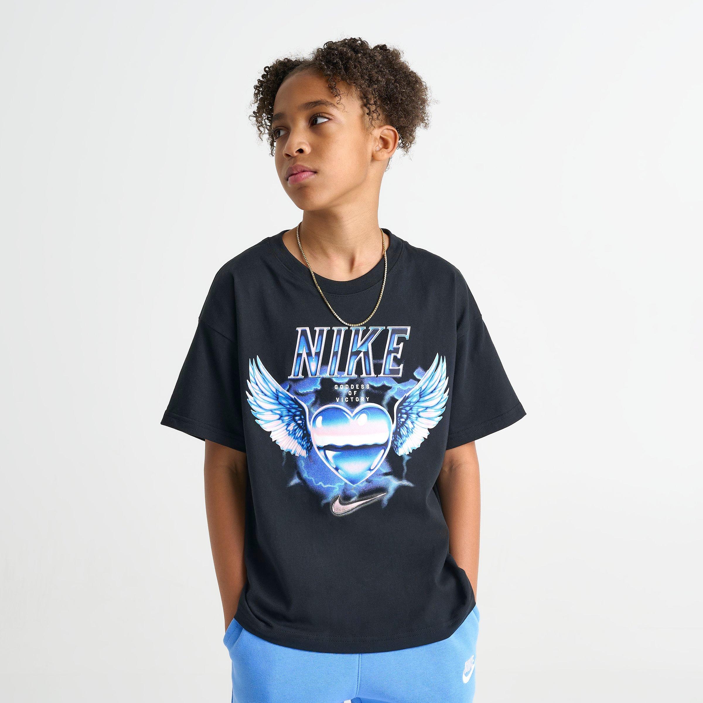 Girls' Big Kids' Nike Heart Wing T-Shirt