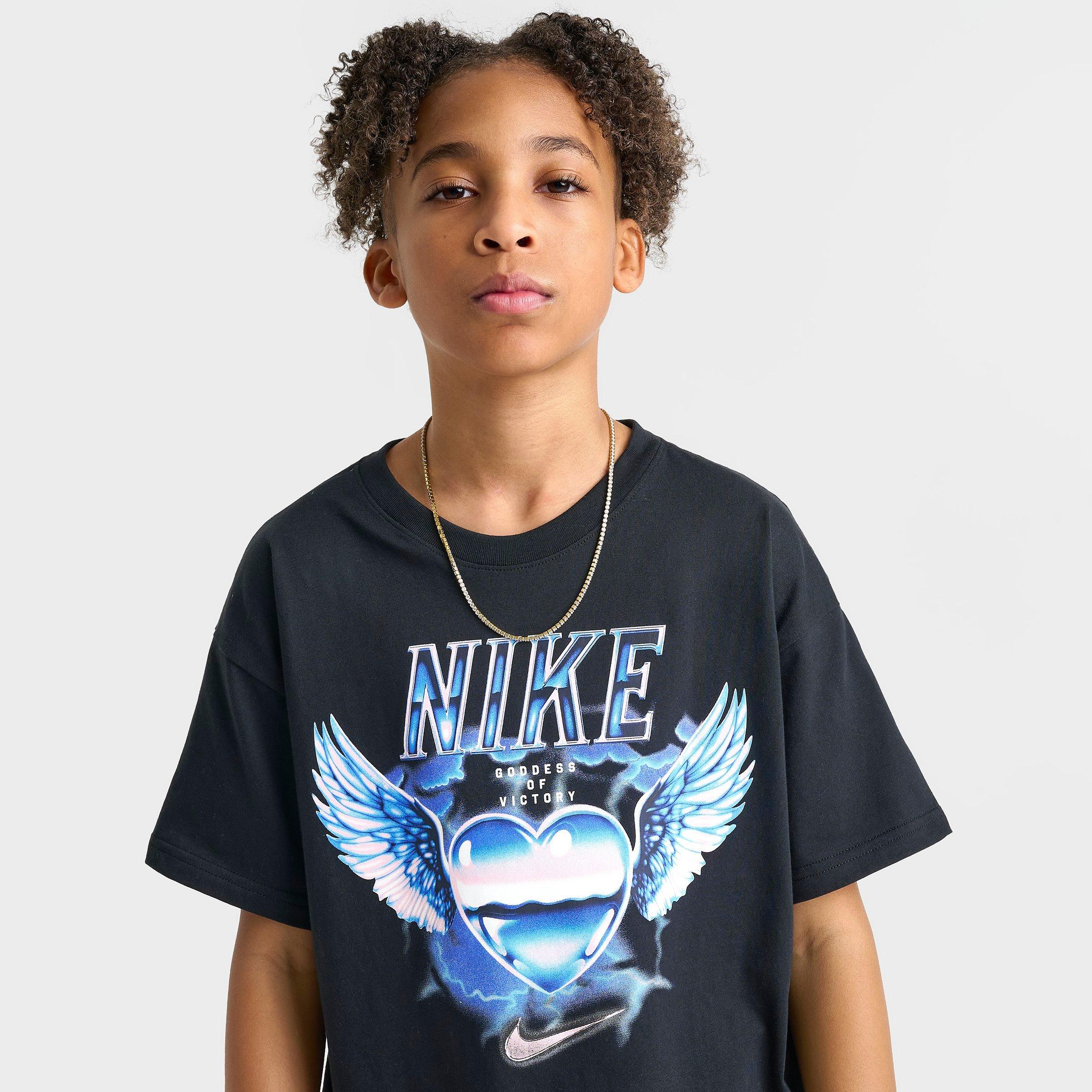 Girls' Big Kids' Nike Heart Wing T-Shirt