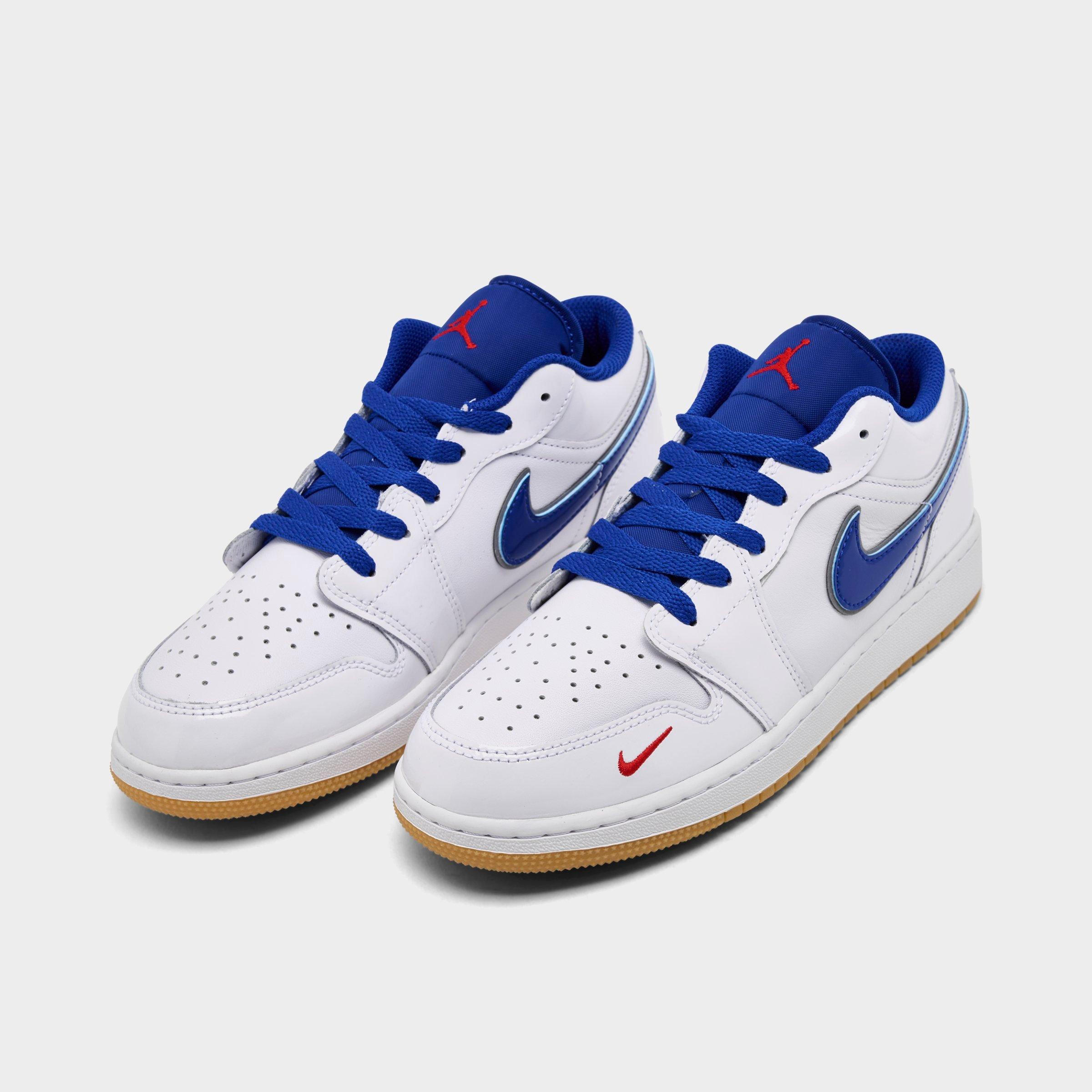 Big Kids' Air Jordan Retro 1 Low Casual Shoes