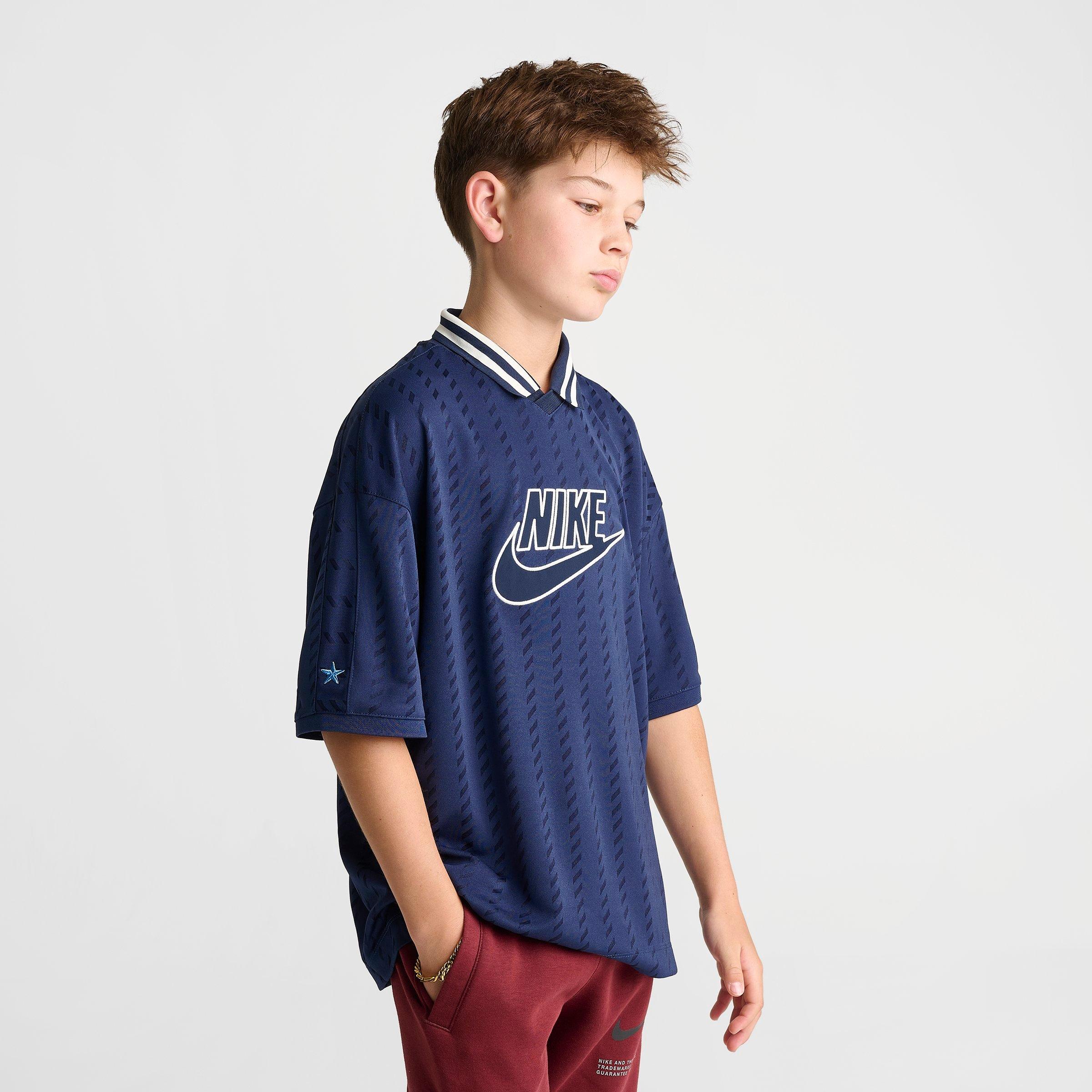 Big Kids' Nike Sportswear Short-Sleeve Jersey