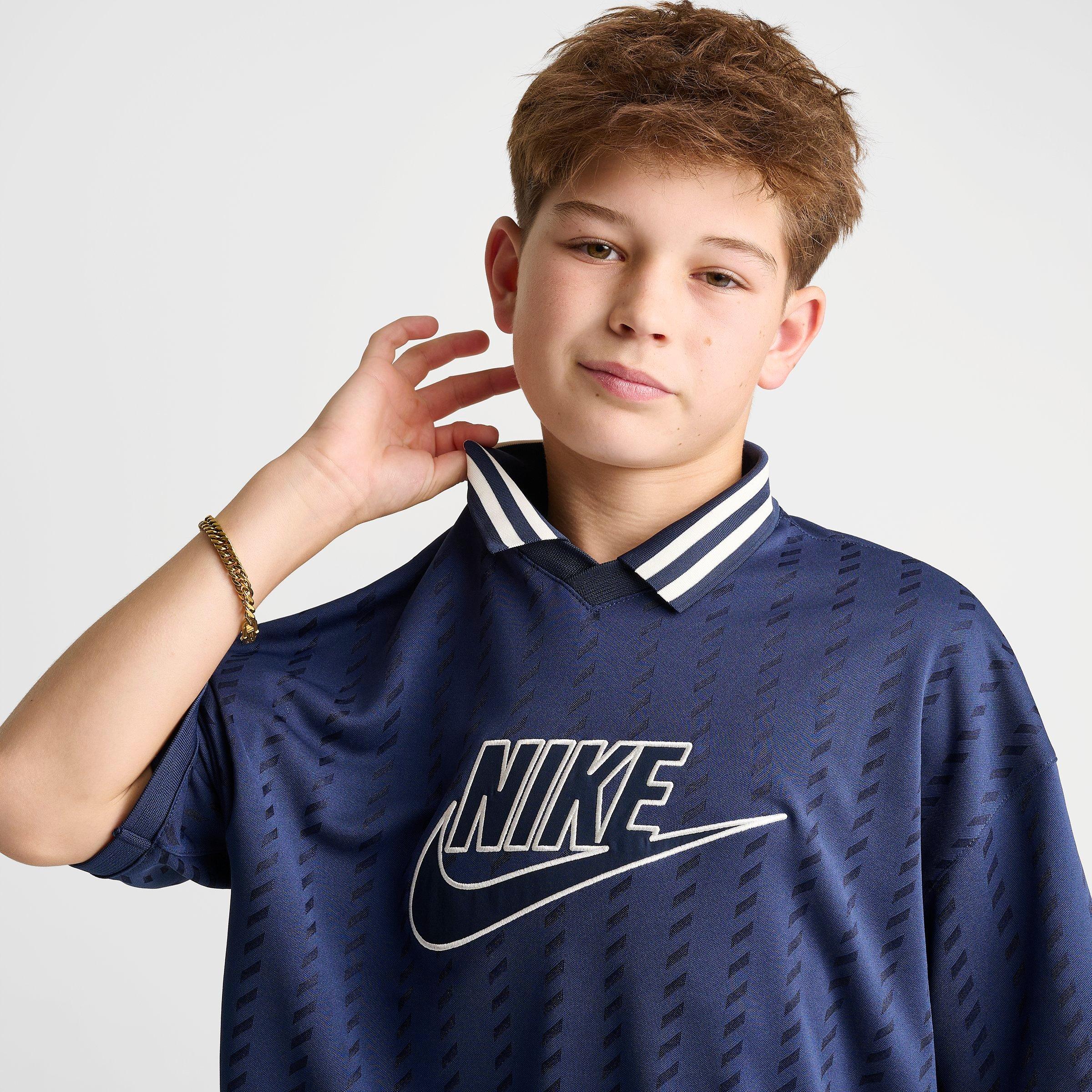 Big Kids' Nike Sportswear Short-Sleeve Jersey