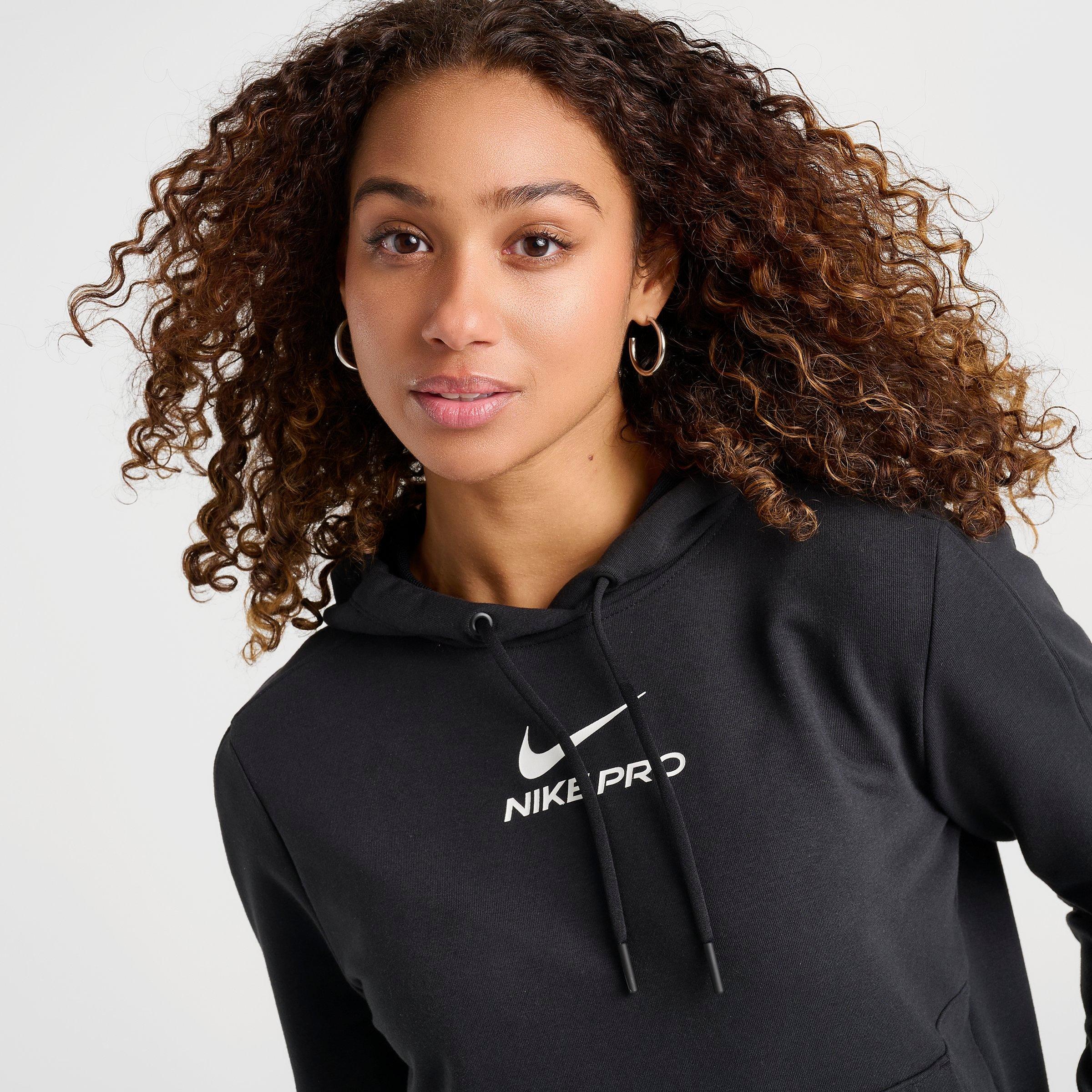 Women's Nike Pro Dri-FIT French Terry Pullover Hoodie