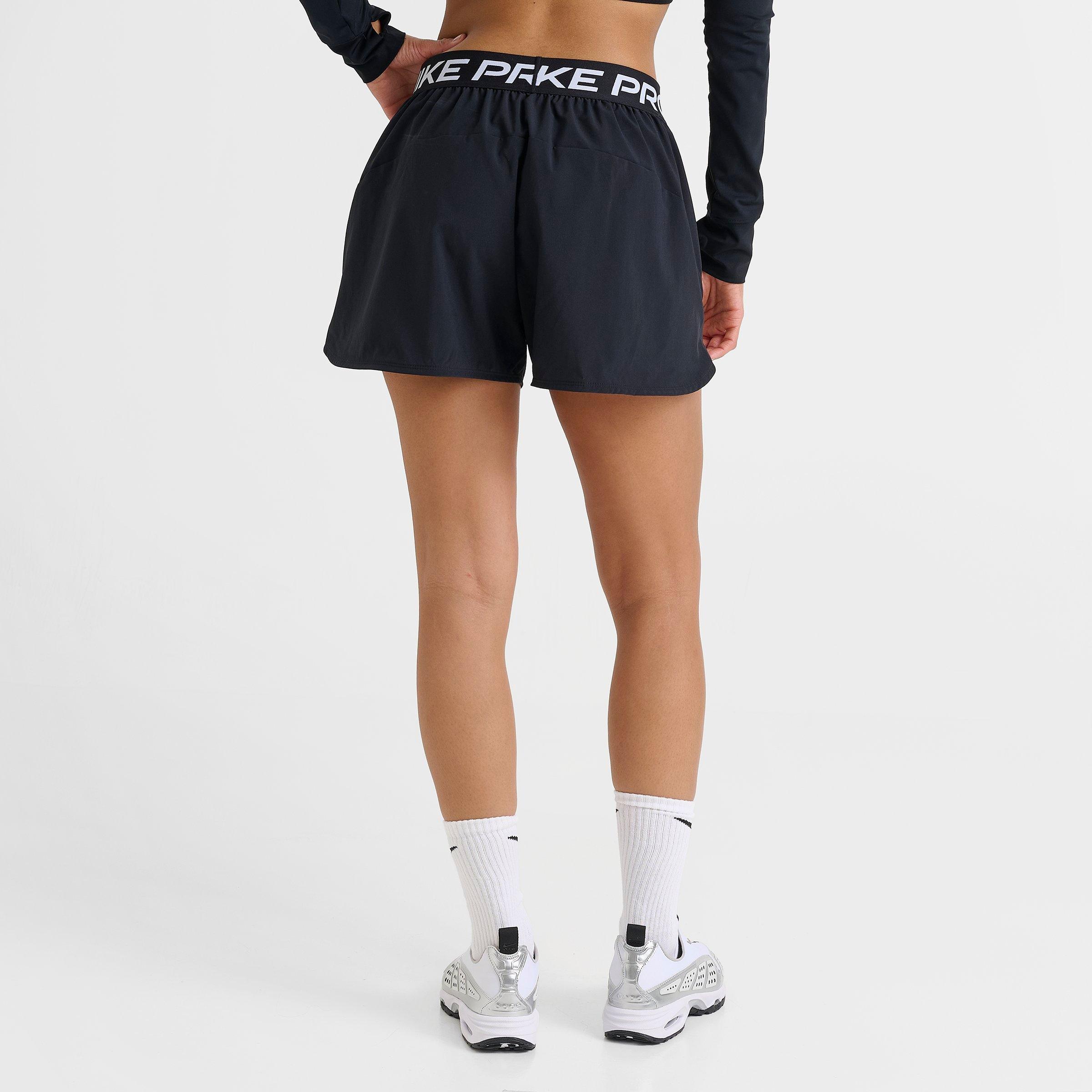 Women's Nike Pro Dri-FIT Mid-Rise 3" Brief-Lined Woven Shorts