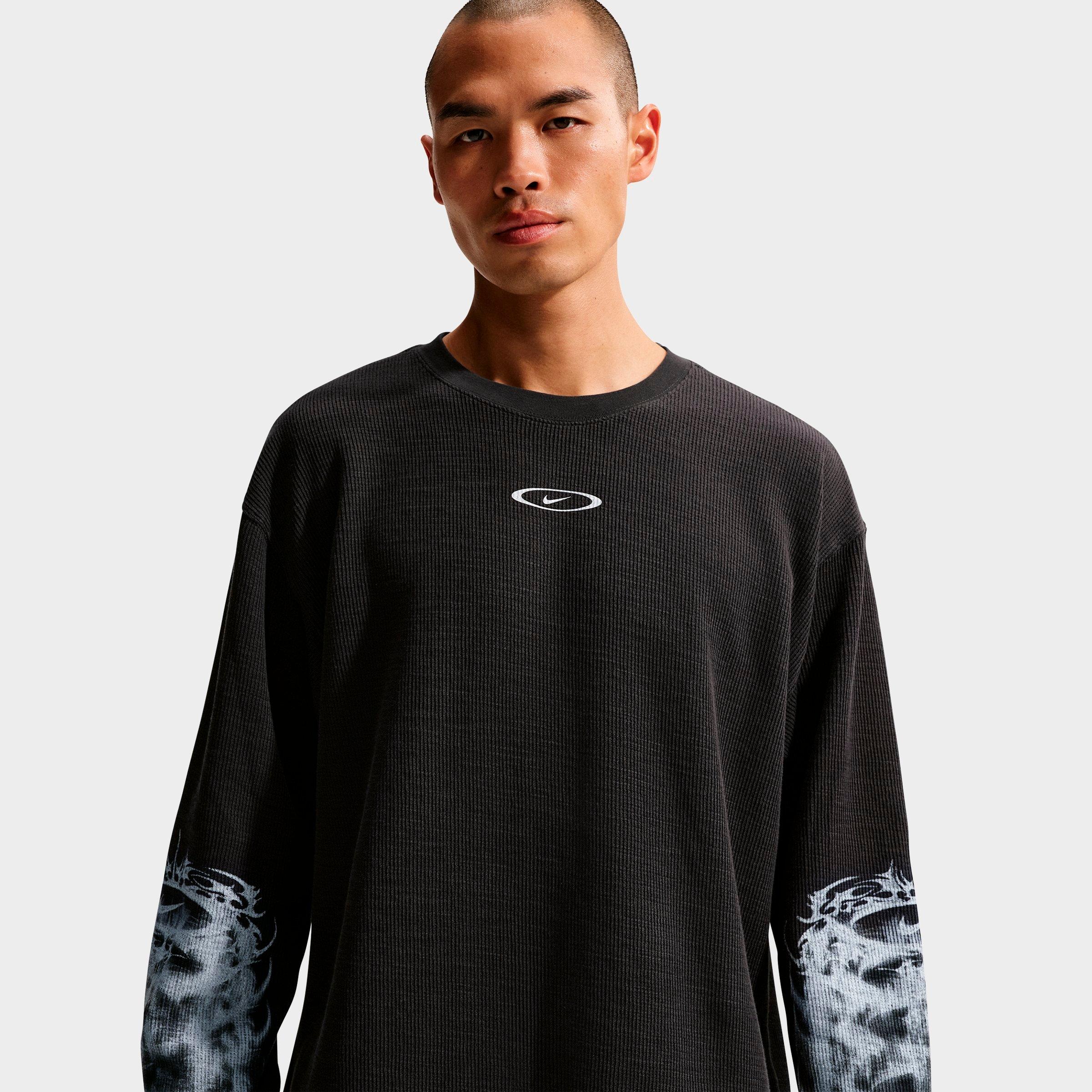 Men's Nike Sportswear Lightning Graphic Long-Sleeve Thermal Shirt