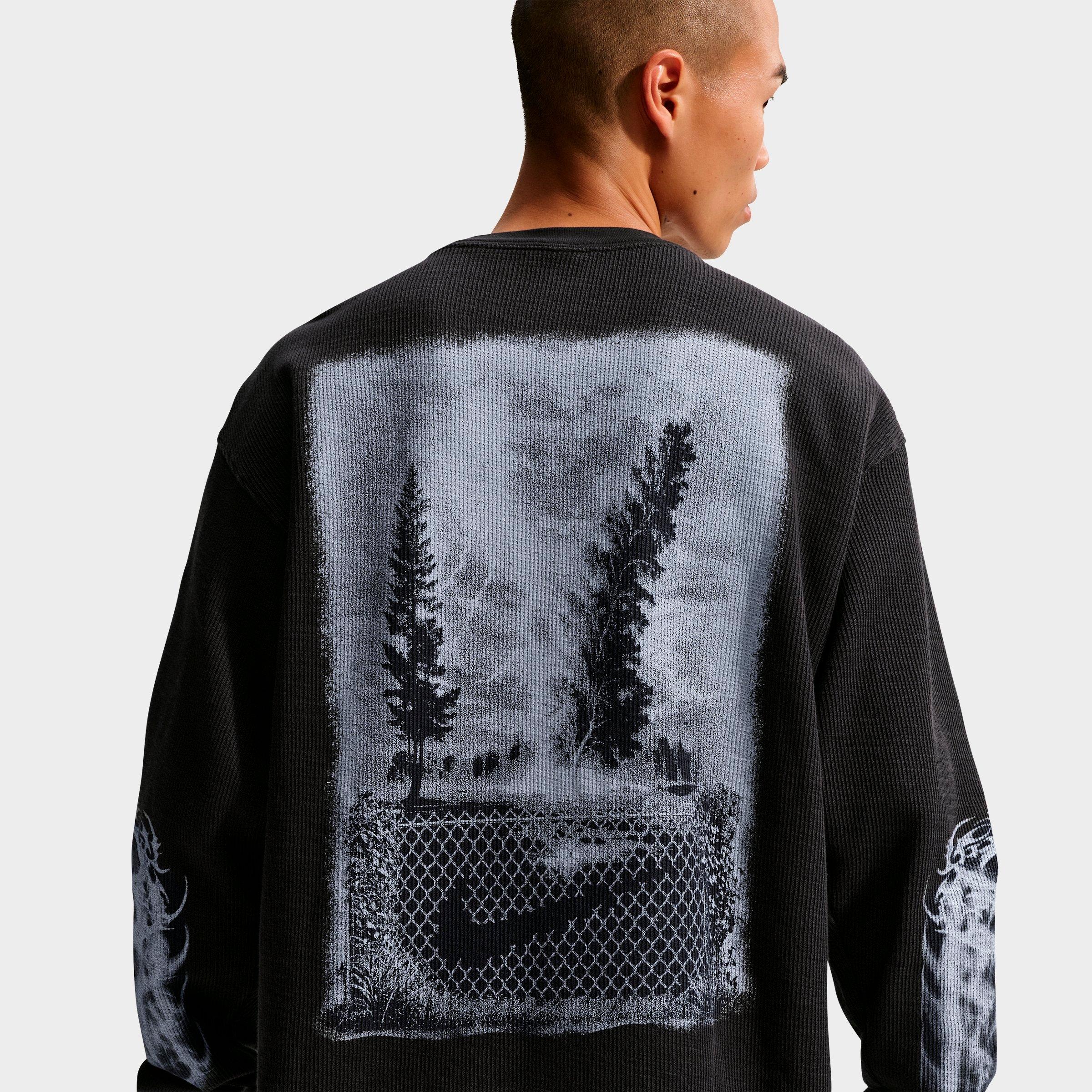 Men's Nike Sportswear Lightning Graphic Long-Sleeve Thermal Shirt