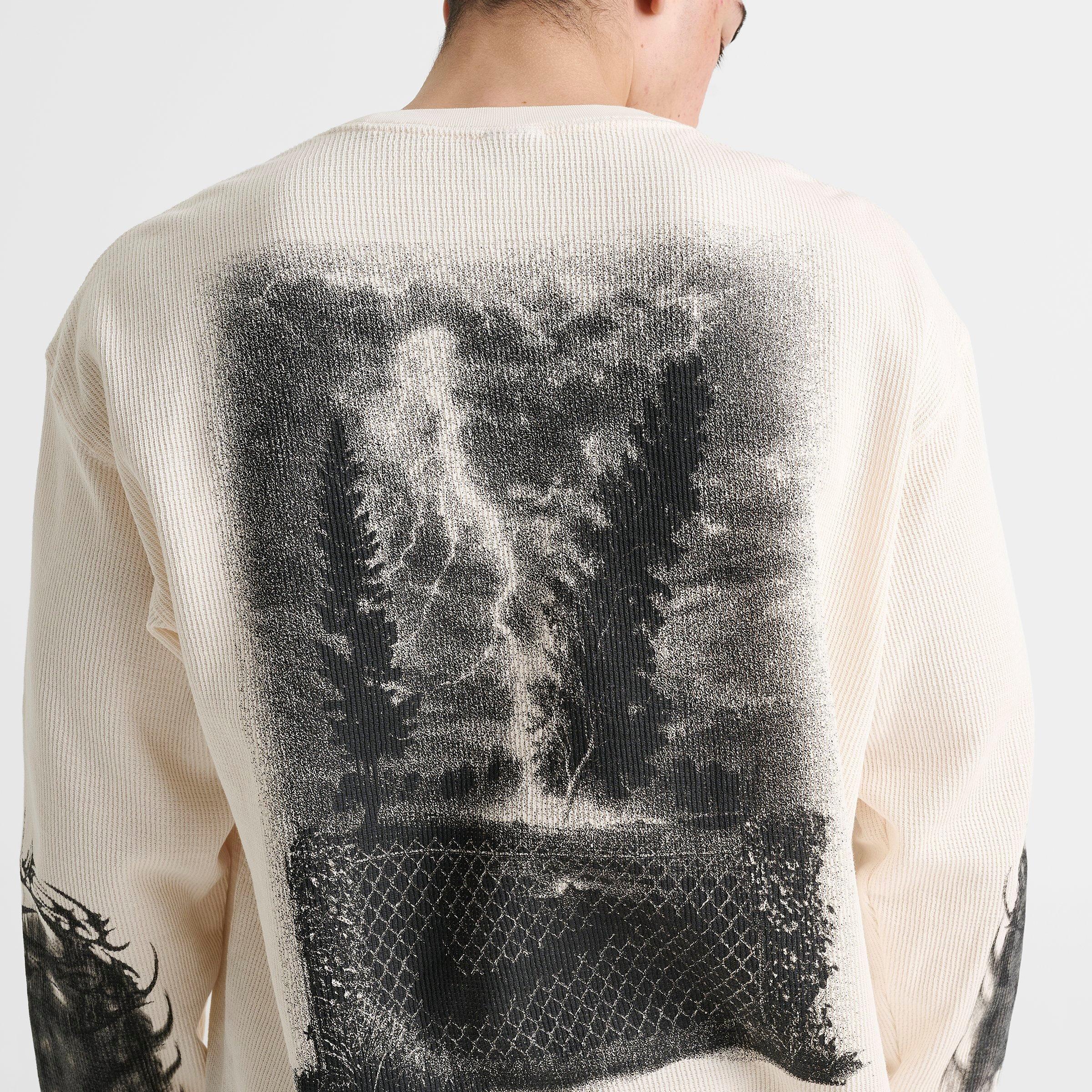 Men's Nike Sportswear Lightning Graphic Long-Sleeve Thermal Shirt