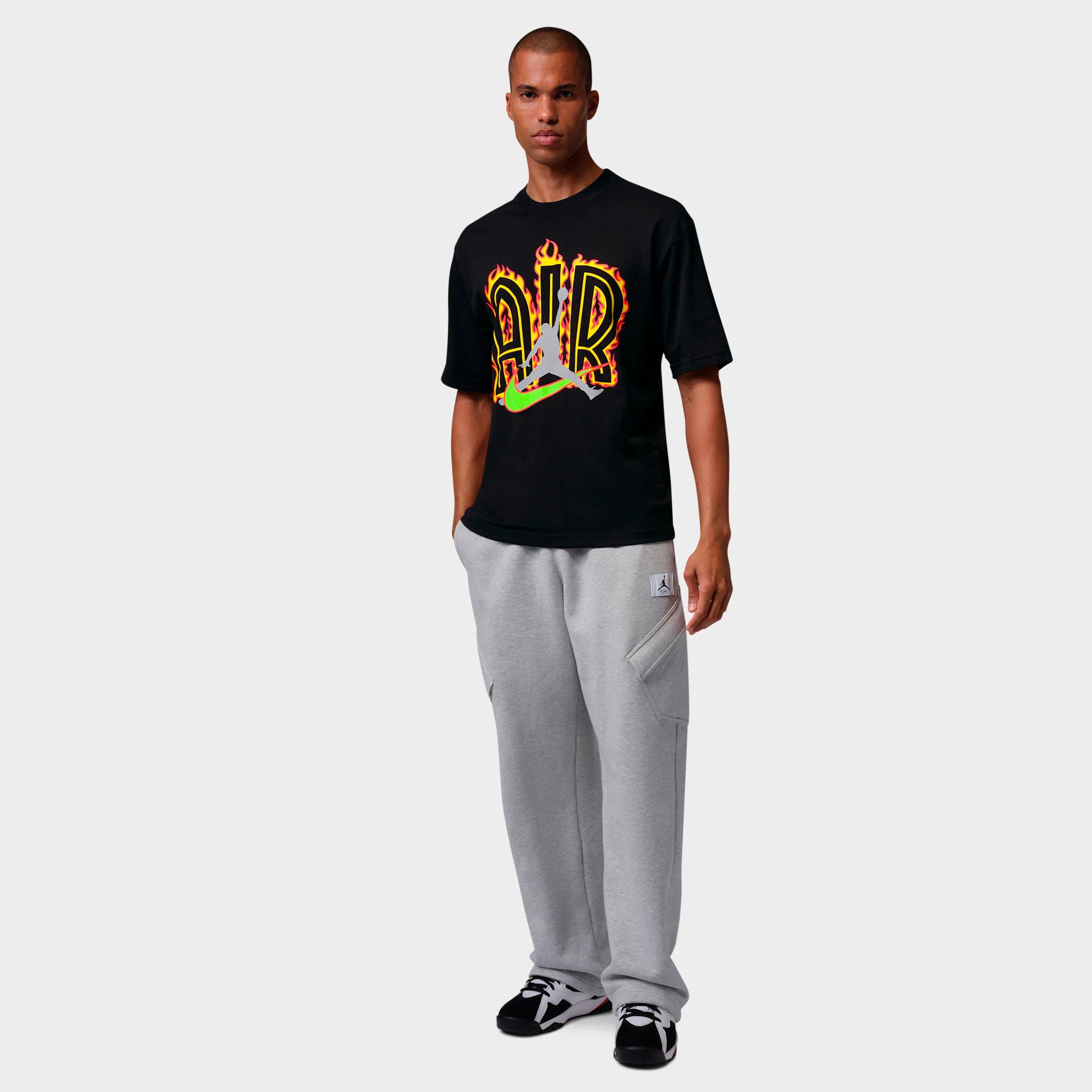 Men's Jordan Air Flame Graphic T-Shirt