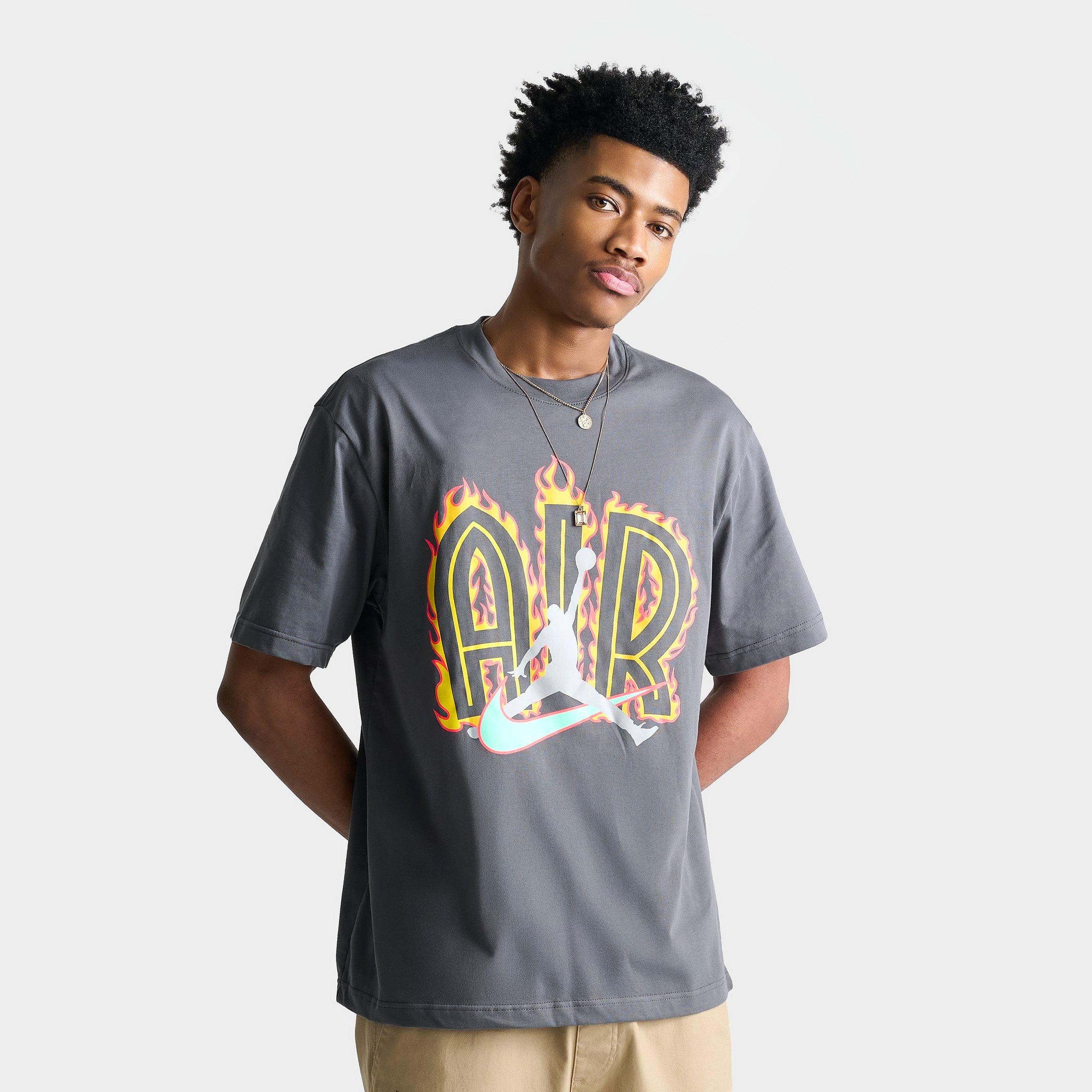 Men's Jordan Air Flame Graphic T-Shirt