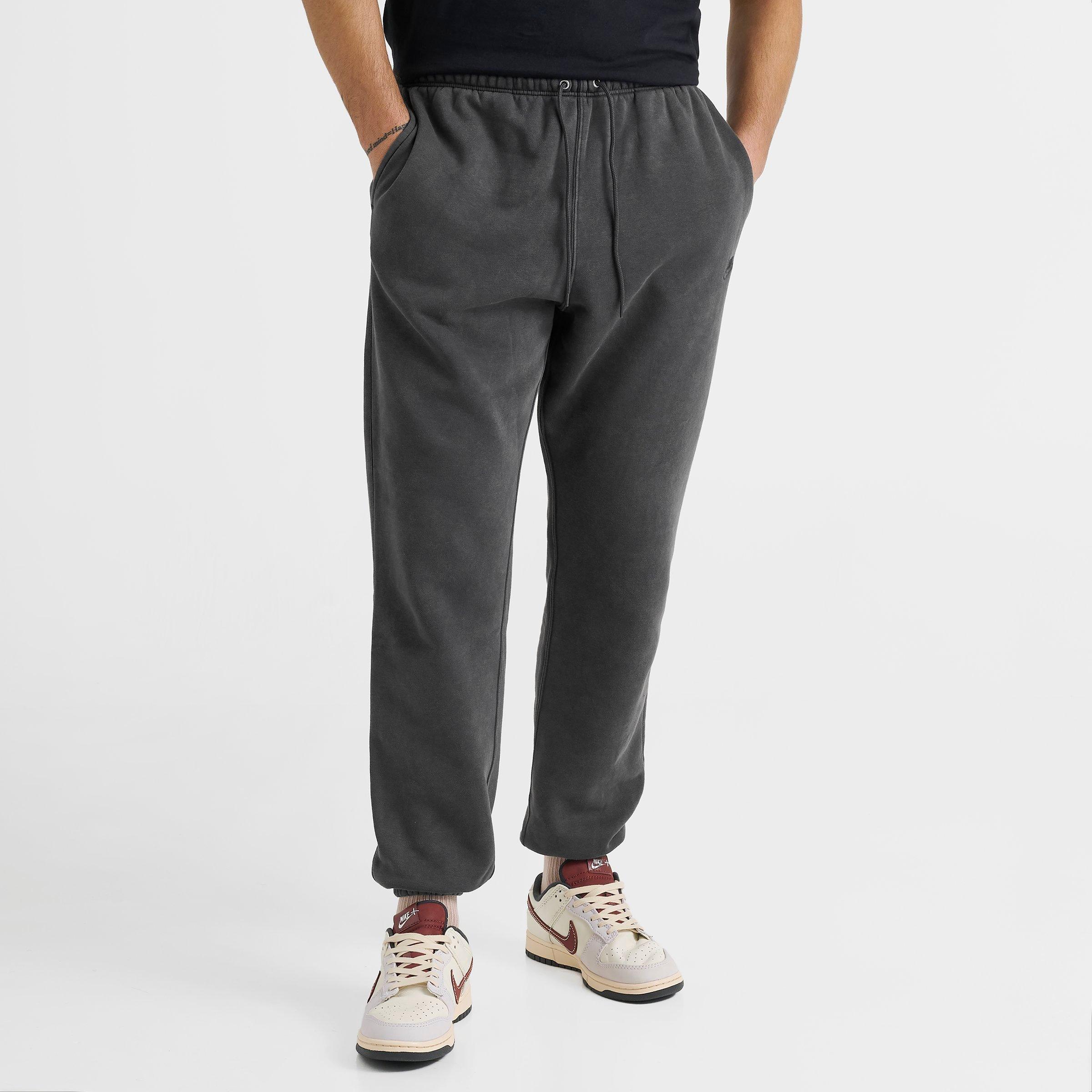 Men's Nike Sportswear Club Washed Cuffed Fleece Pants