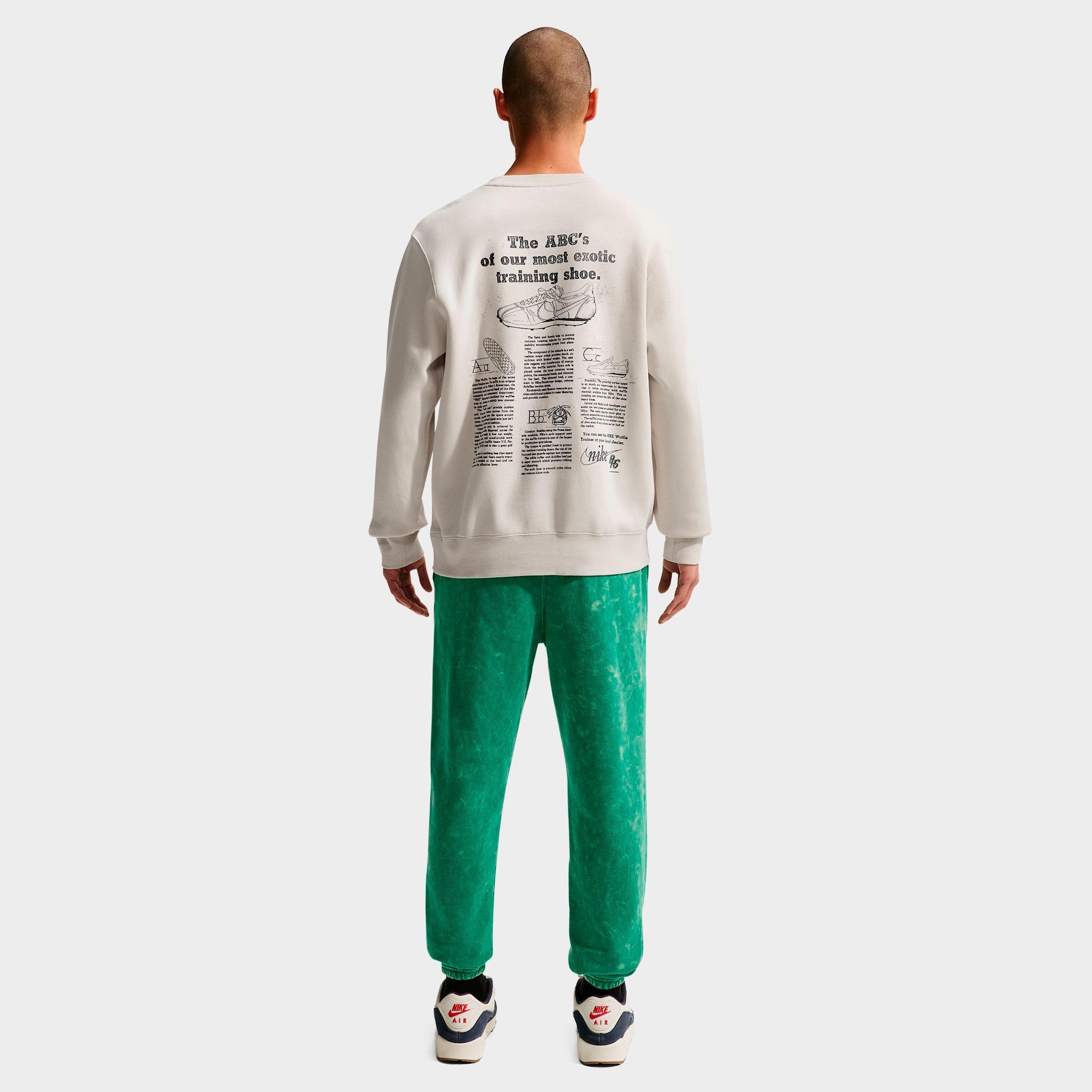 Men's Nike Sportswear Club Washed Cuffed Fleece Pants
