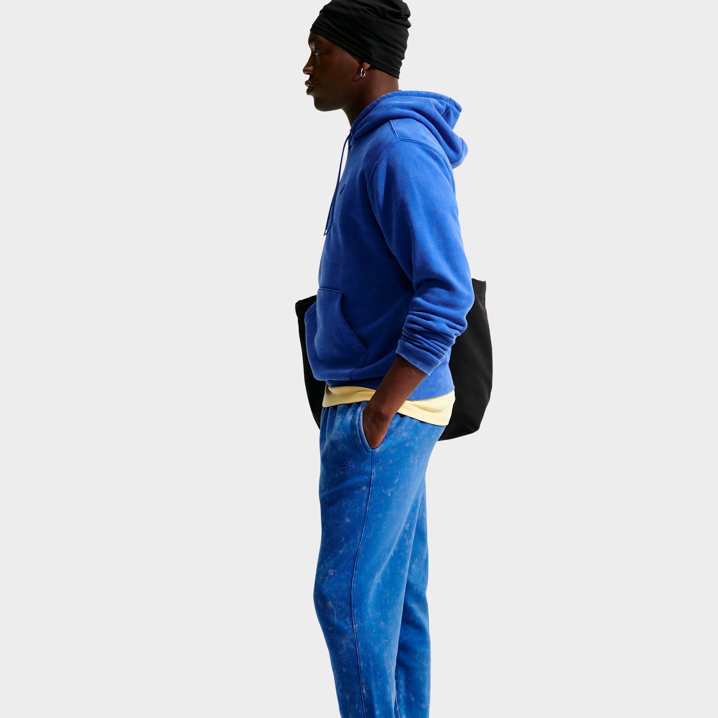 Men's Nike Sportswear Club Washed Cuffed Fleece Pants