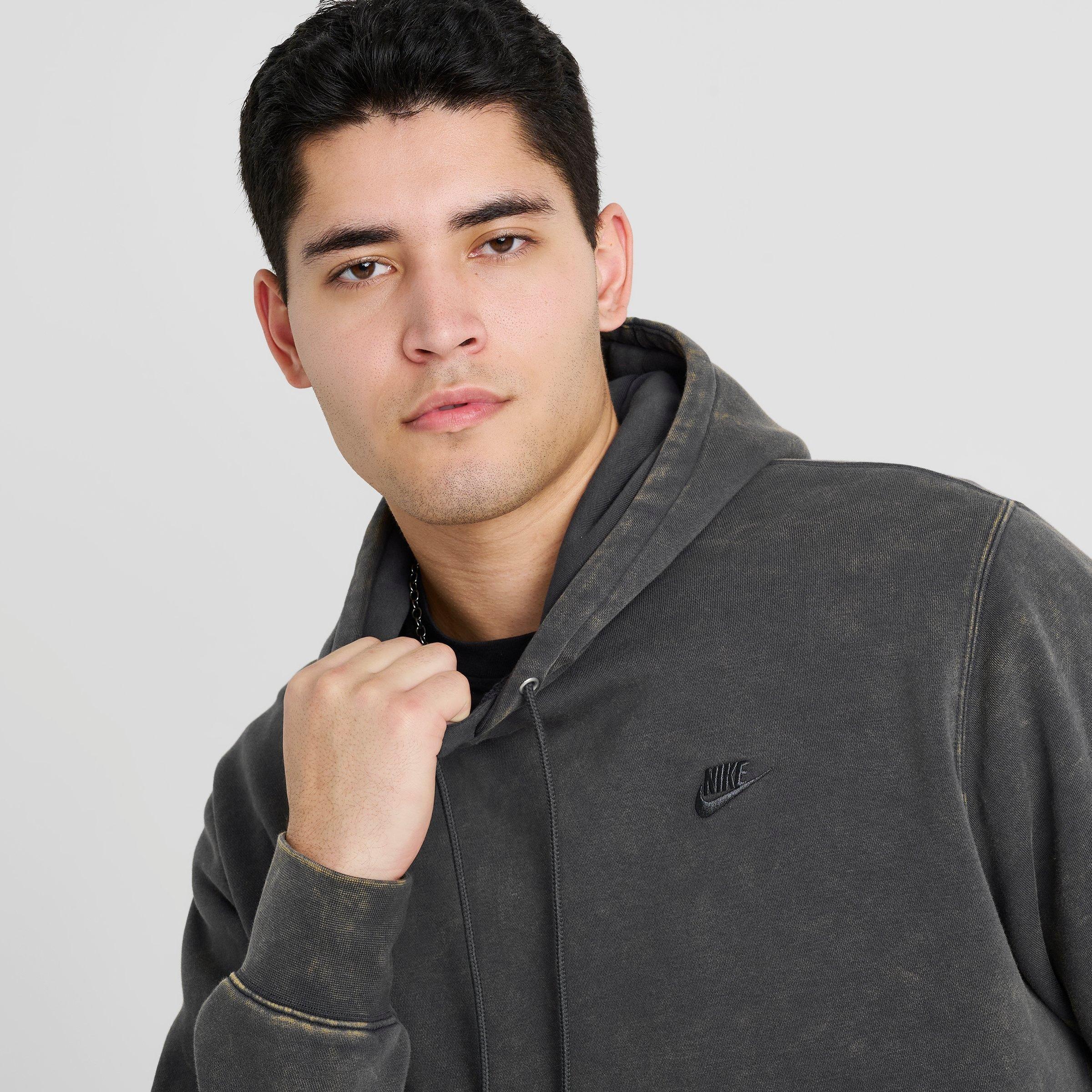 Men's Nike Sportswear Club Washed Fleece Hoodie