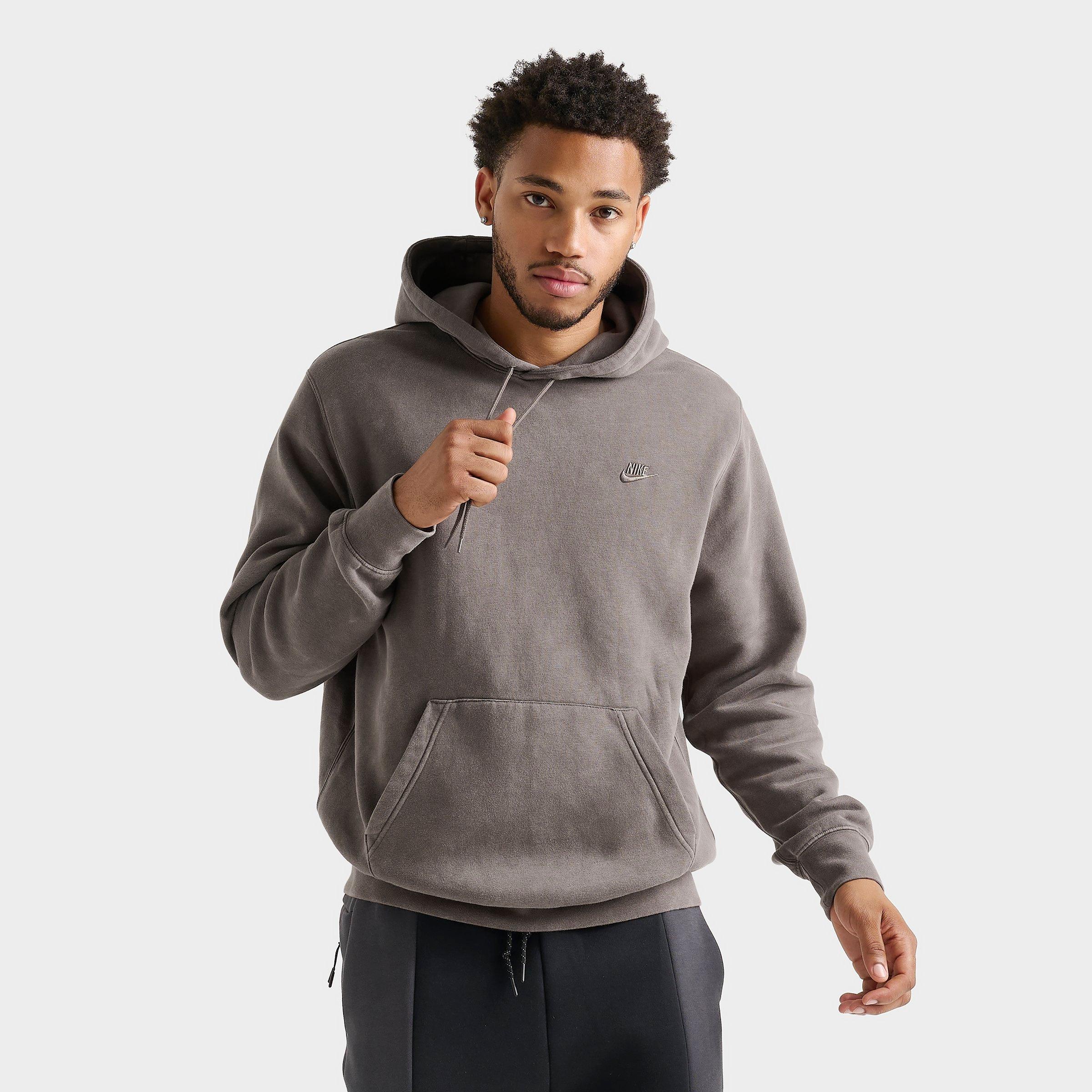 Men's Nike Sportswear Club Washed Fleece Hoodie | JD Sports