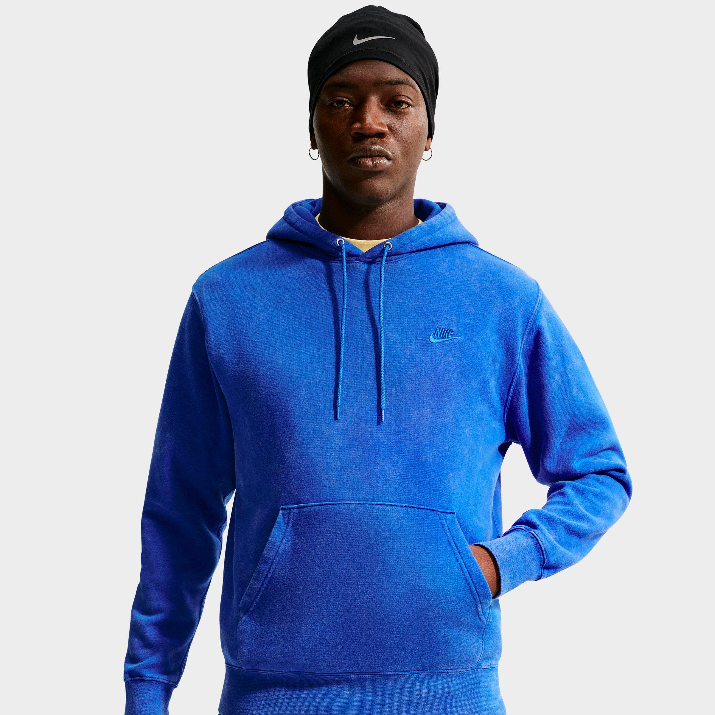 Men's Nike Sportswear Club Washed Fleece Hoodie | JD Sports