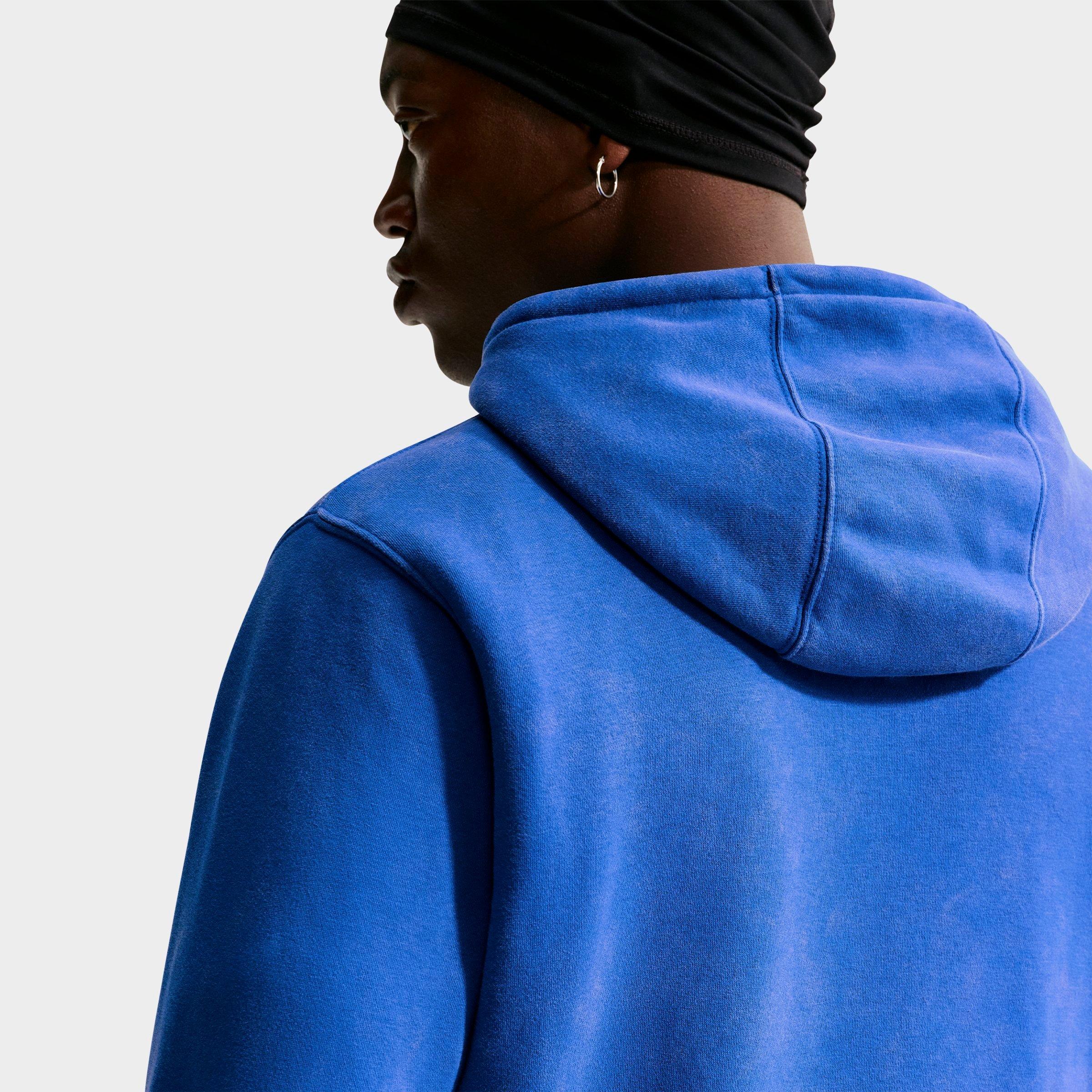 Men's Nike Sportswear Club Washed Fleece Hoodie