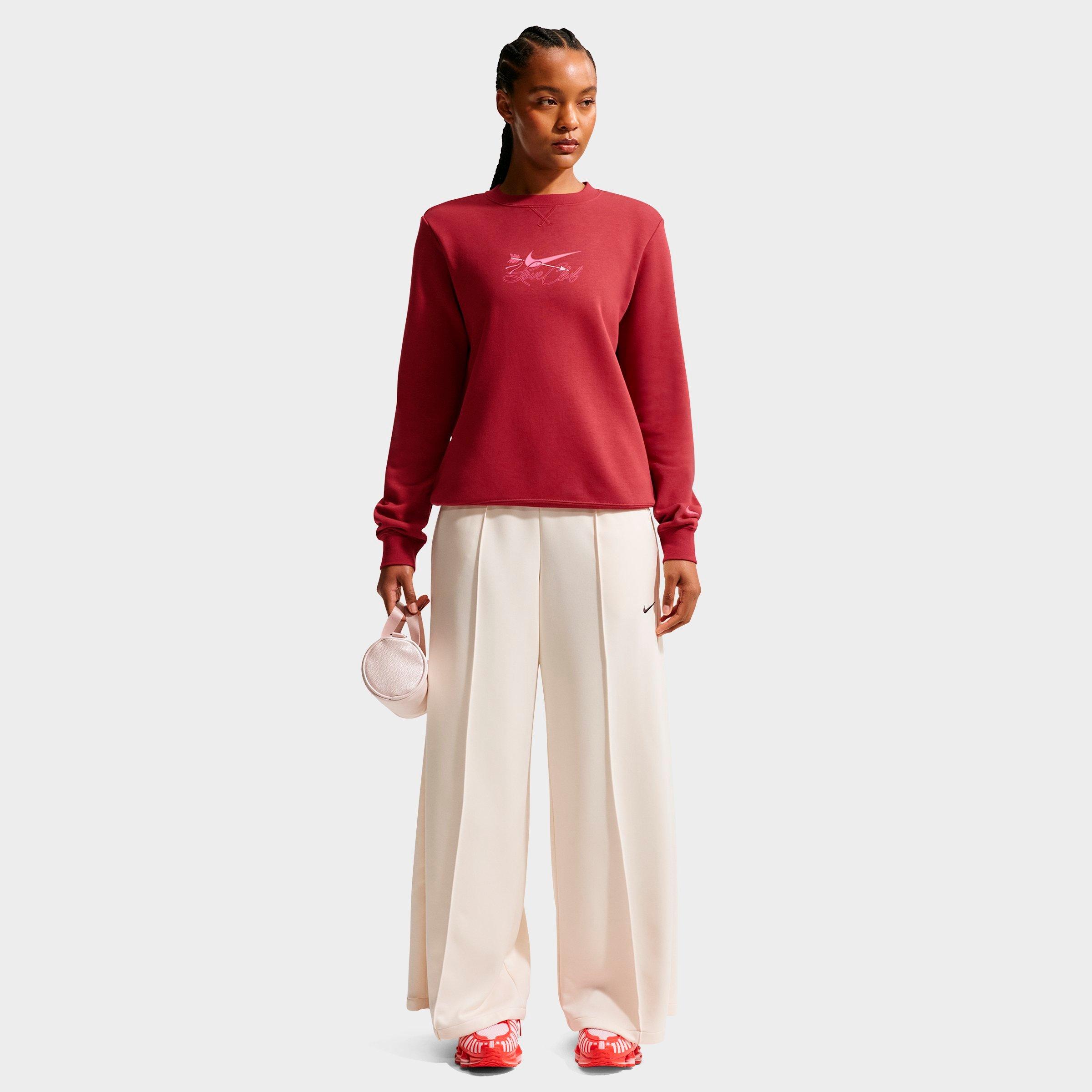 Women's Nike Sportswear Club Fleece Love Crewneck Sweatshirt