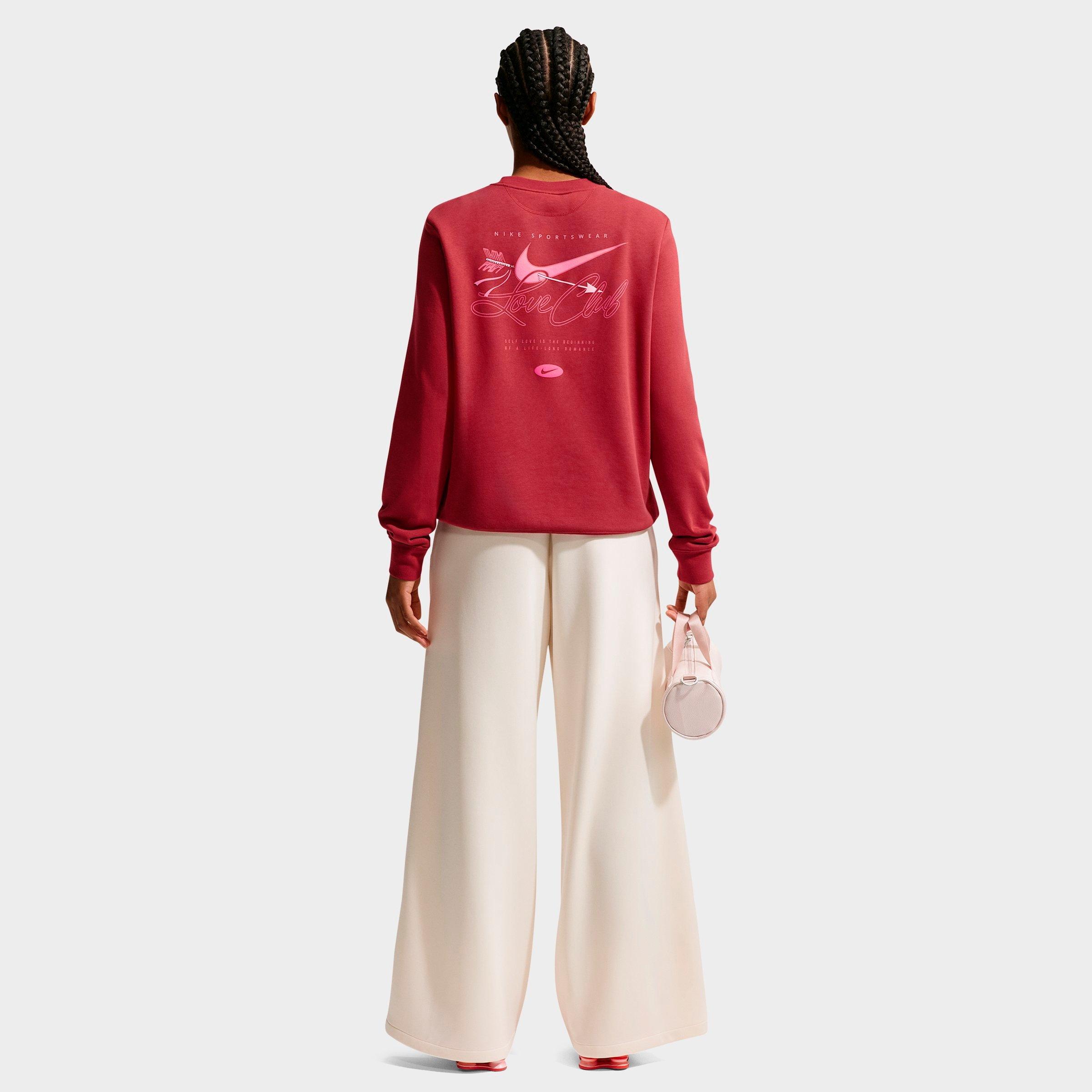 Women's Nike Sportswear Club Fleece Love Crewneck Sweatshirt