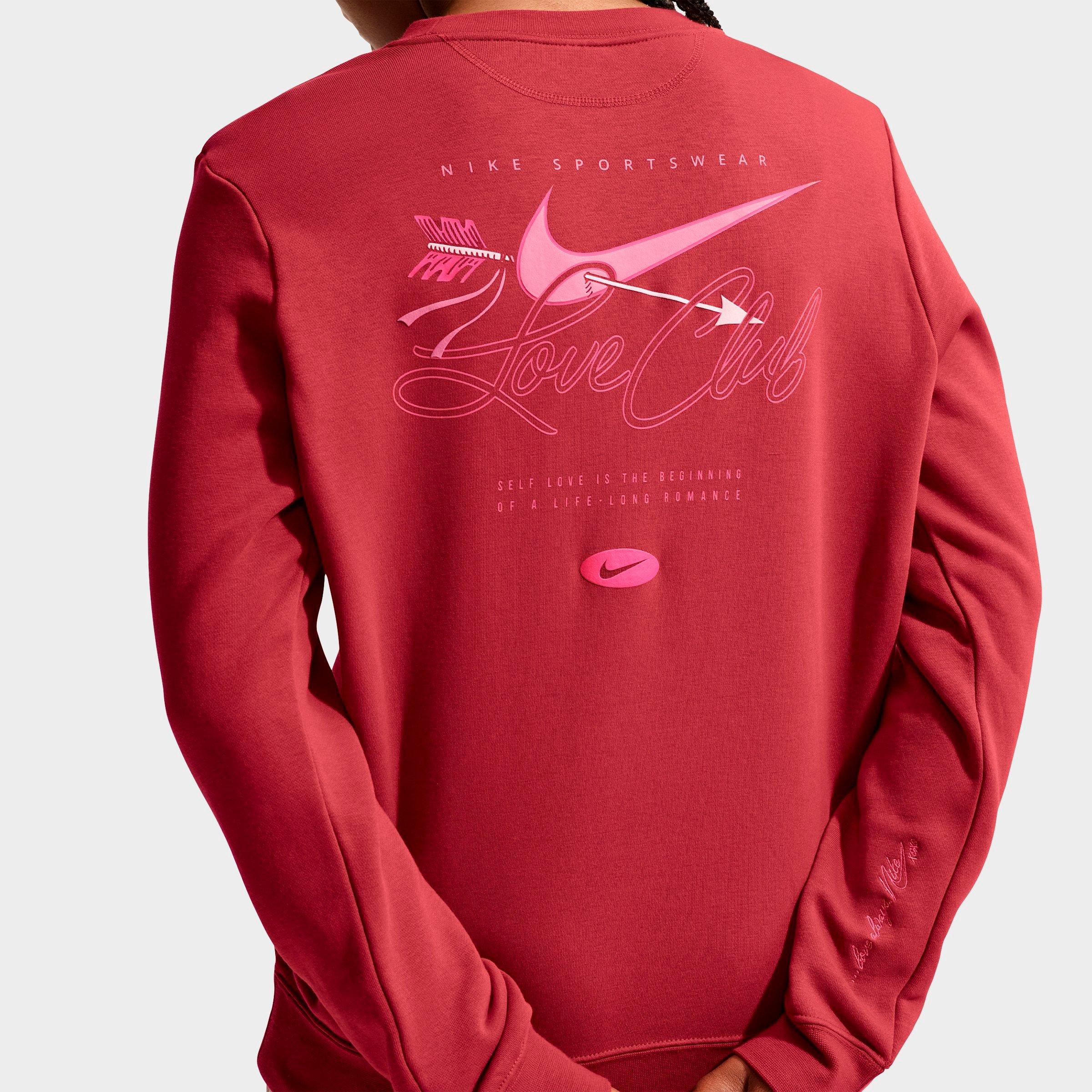 Women's Nike Sportswear Club Fleece Love Crewneck Sweatshirt