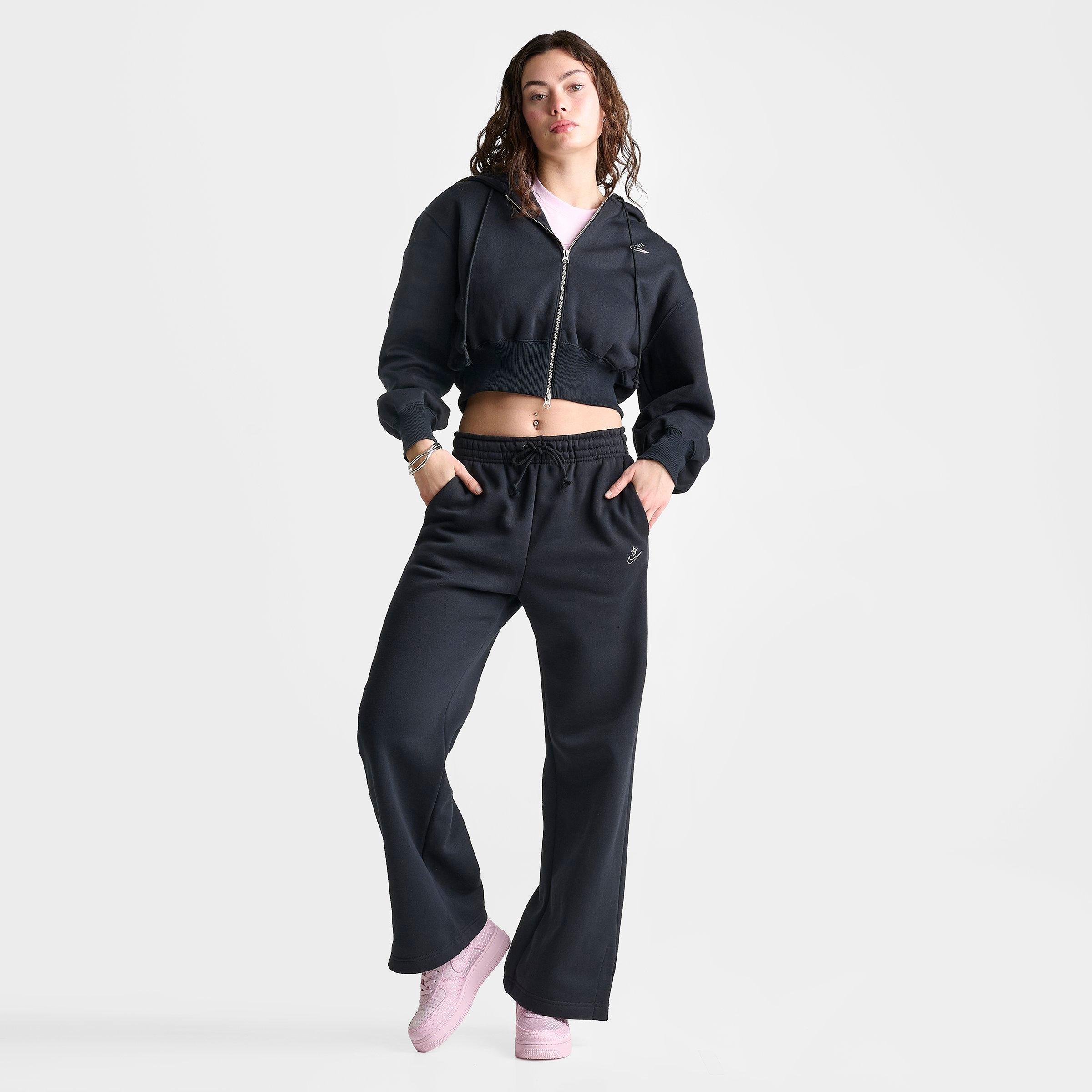 Women's Nike Sportswear Phoenix Fleece Goddess High-Waisted Wide-Leg Pants