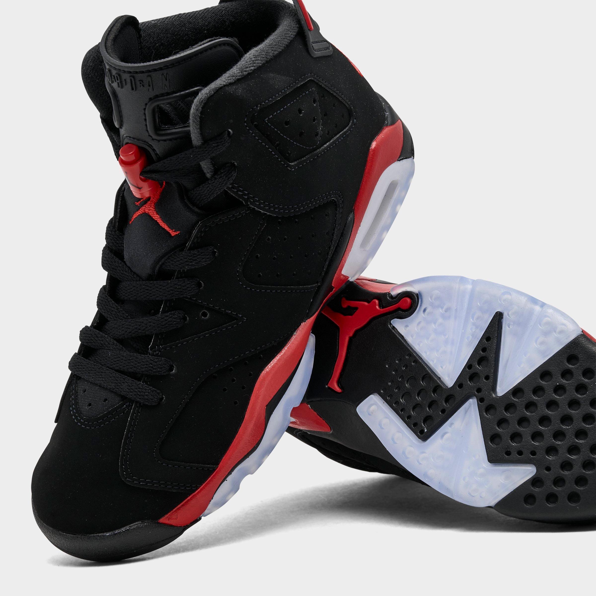 Big Kids' Air Jordan Retro 6 Basketball Shoes