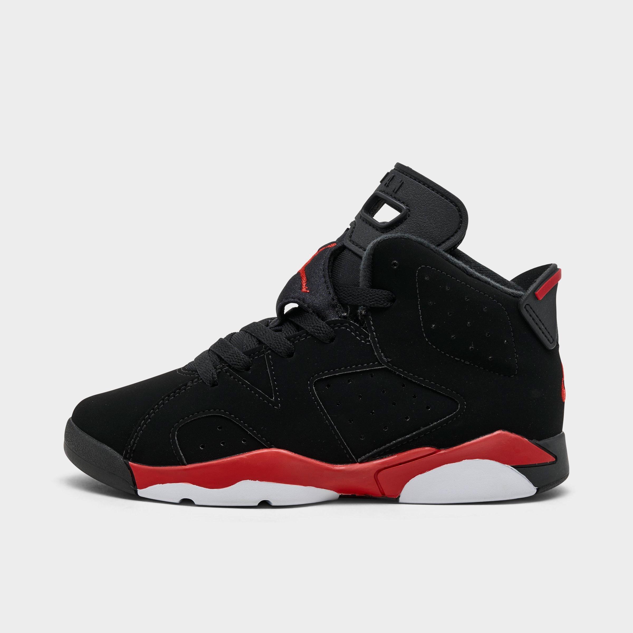 Little Kids' Air Jordan Retro 6 Basketball Shoes
