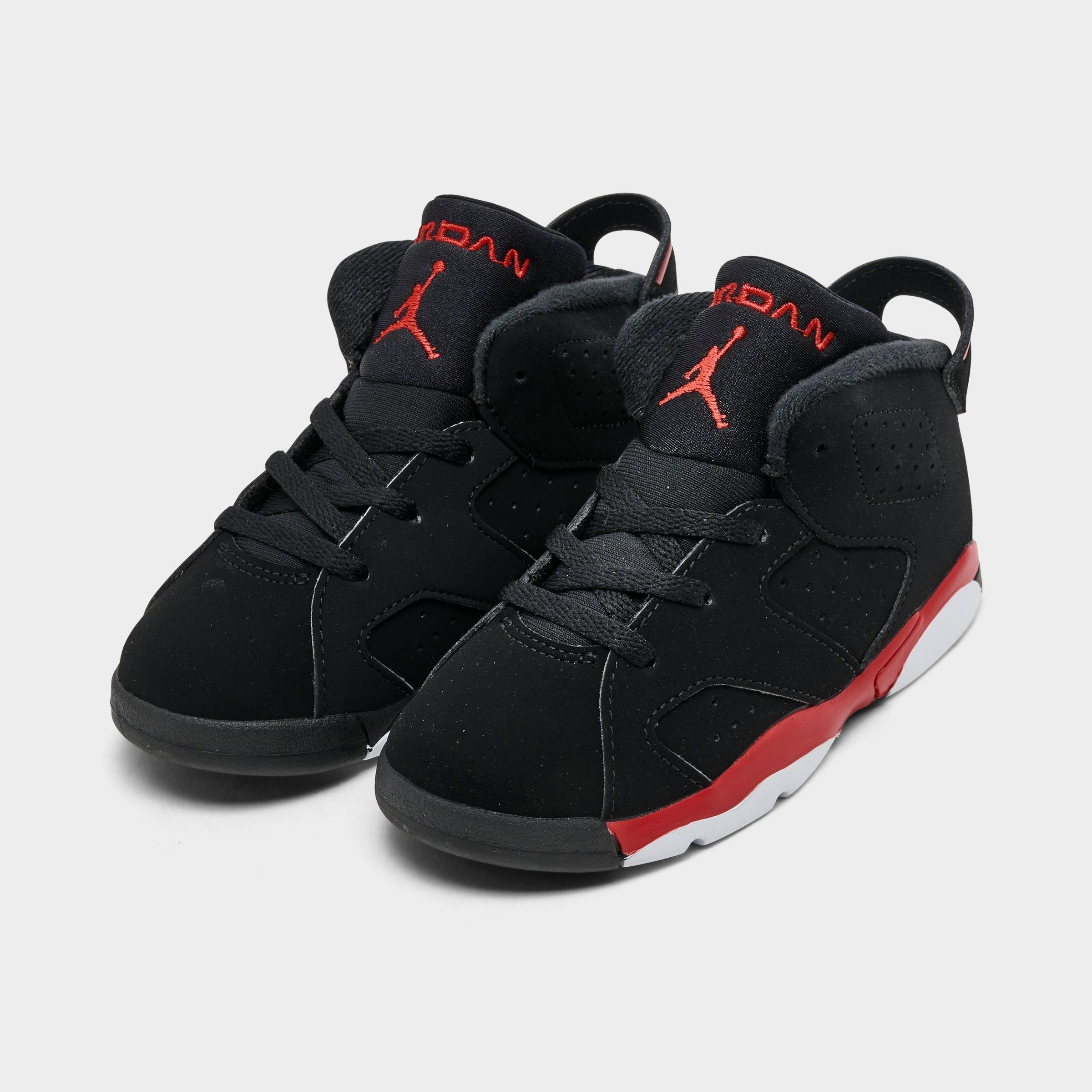 Kids' Toddler Air Jordan Retro 6 Basketball Shoes