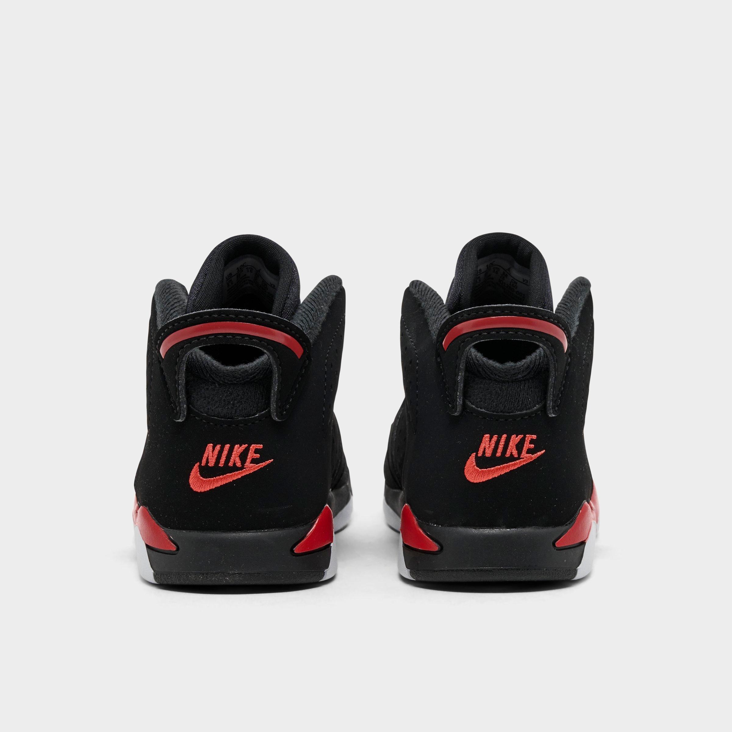 Kids' Toddler Air Jordan Retro 6 Basketball Shoes