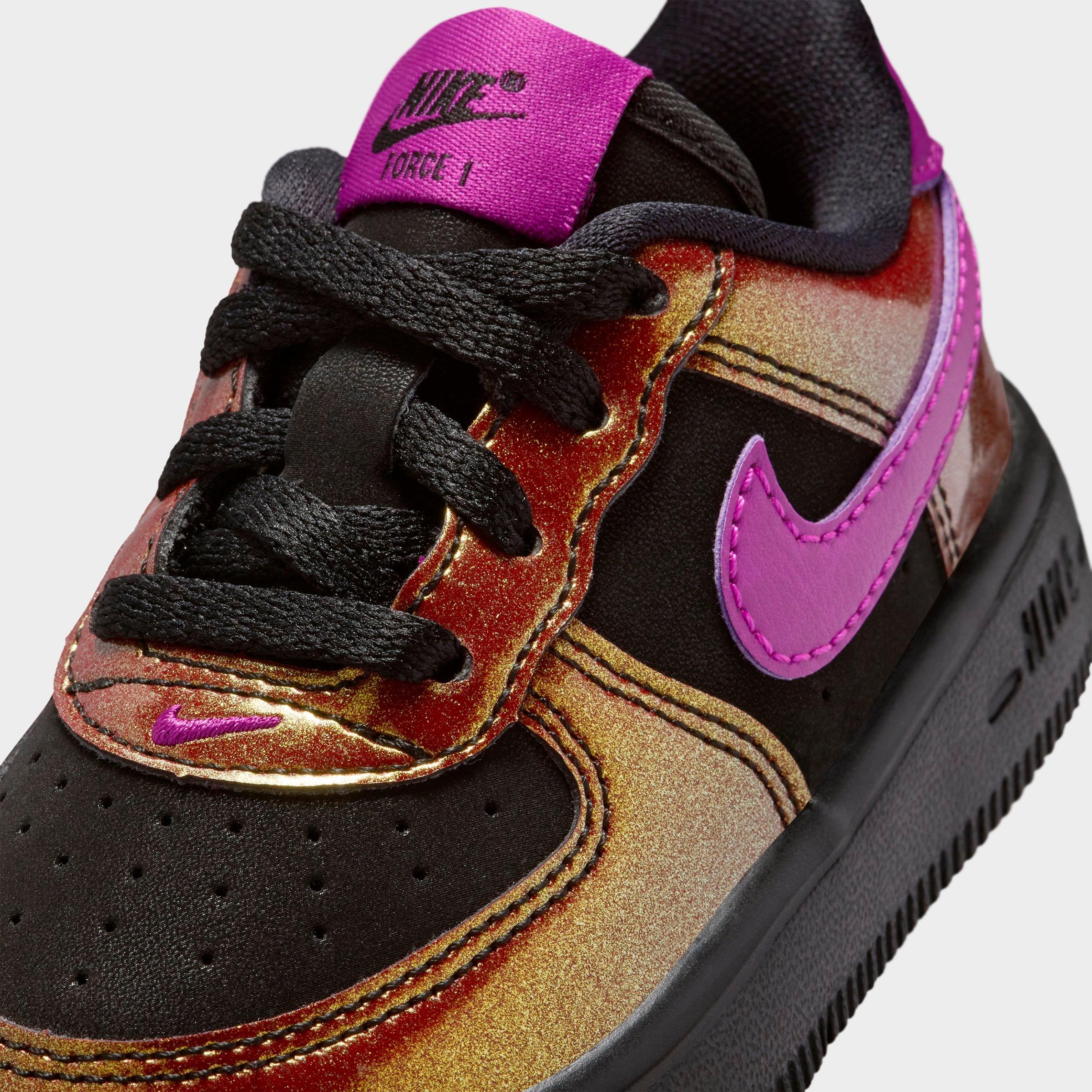 Kids' Toddler Nike Force 1 Low LV8 4 Casual Shoes