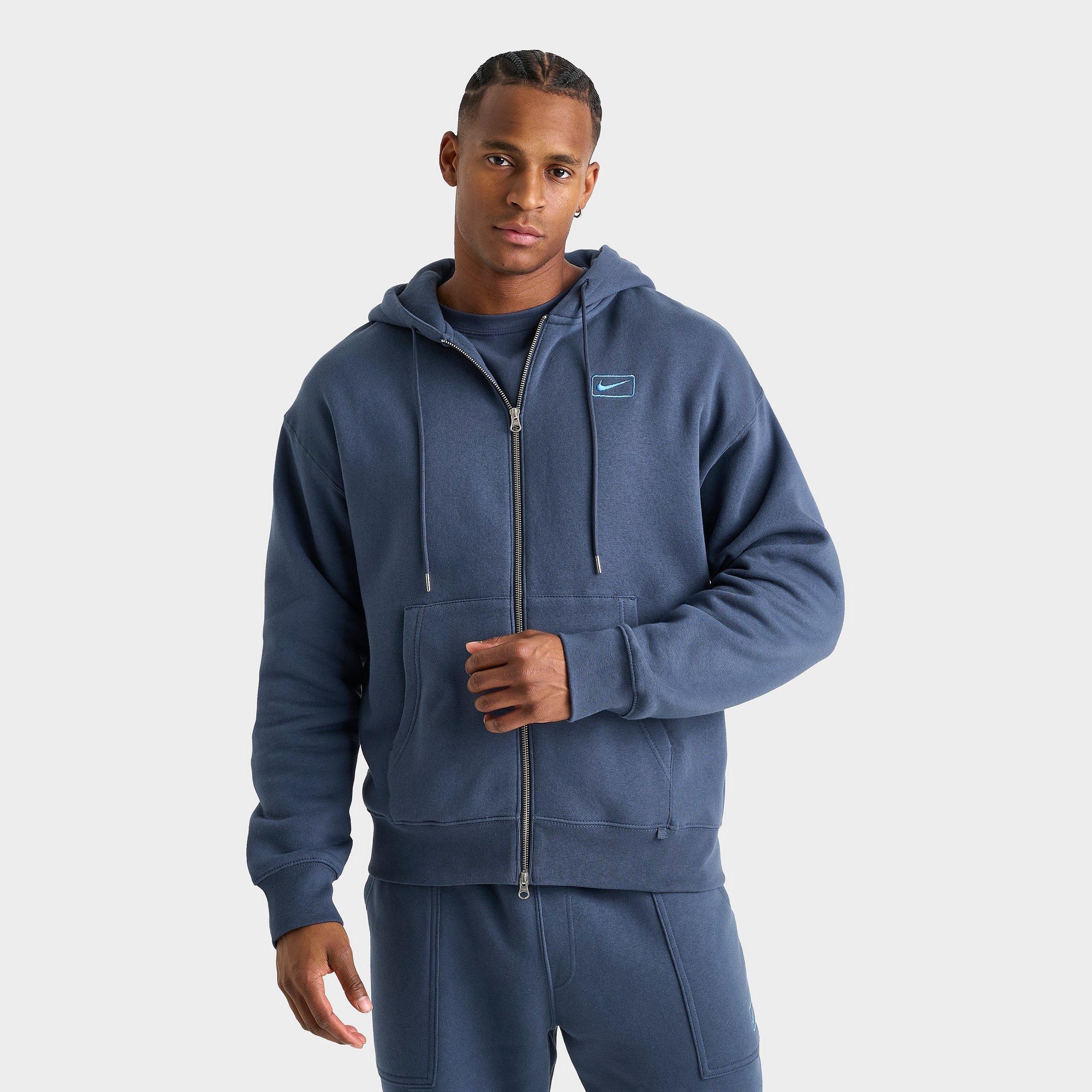 Men's Nike Sportswear Swoosh Box Graphic Full-Zip Hoodie | JD Sports