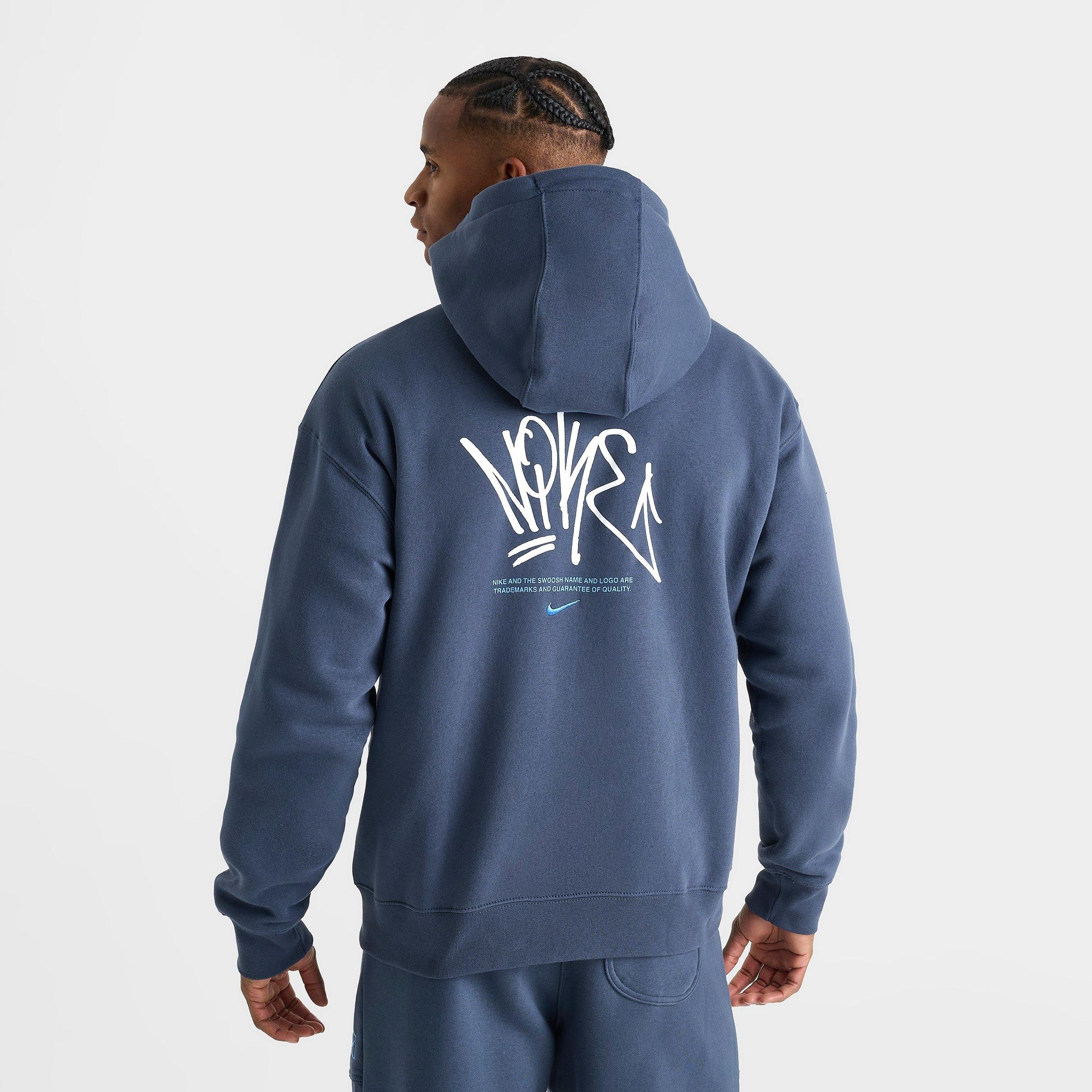 Men's Nike Sportswear Swoosh Box Graphic Full-Zip Hoodie