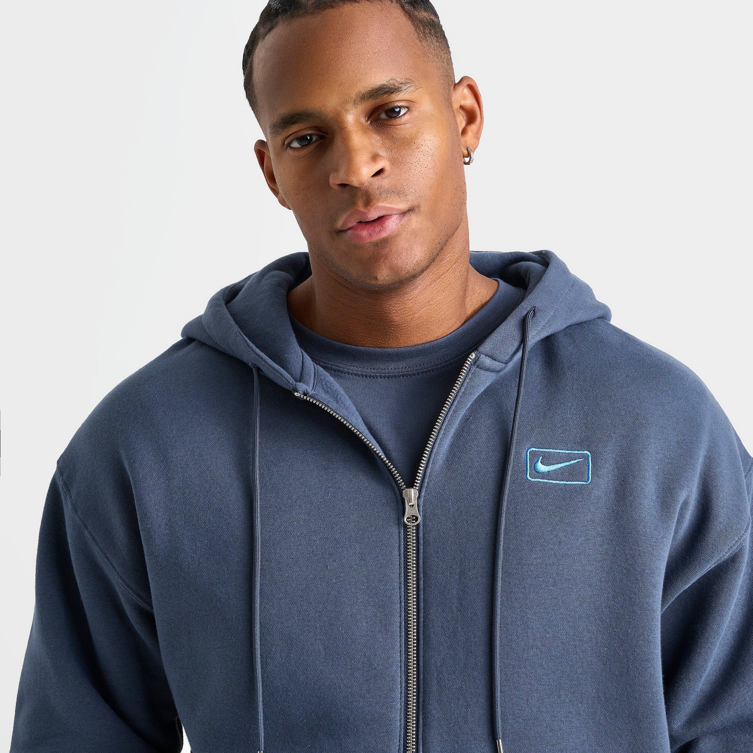 Men's Nike Sportswear Swoosh Box Graphic Full-Zip Hoodie