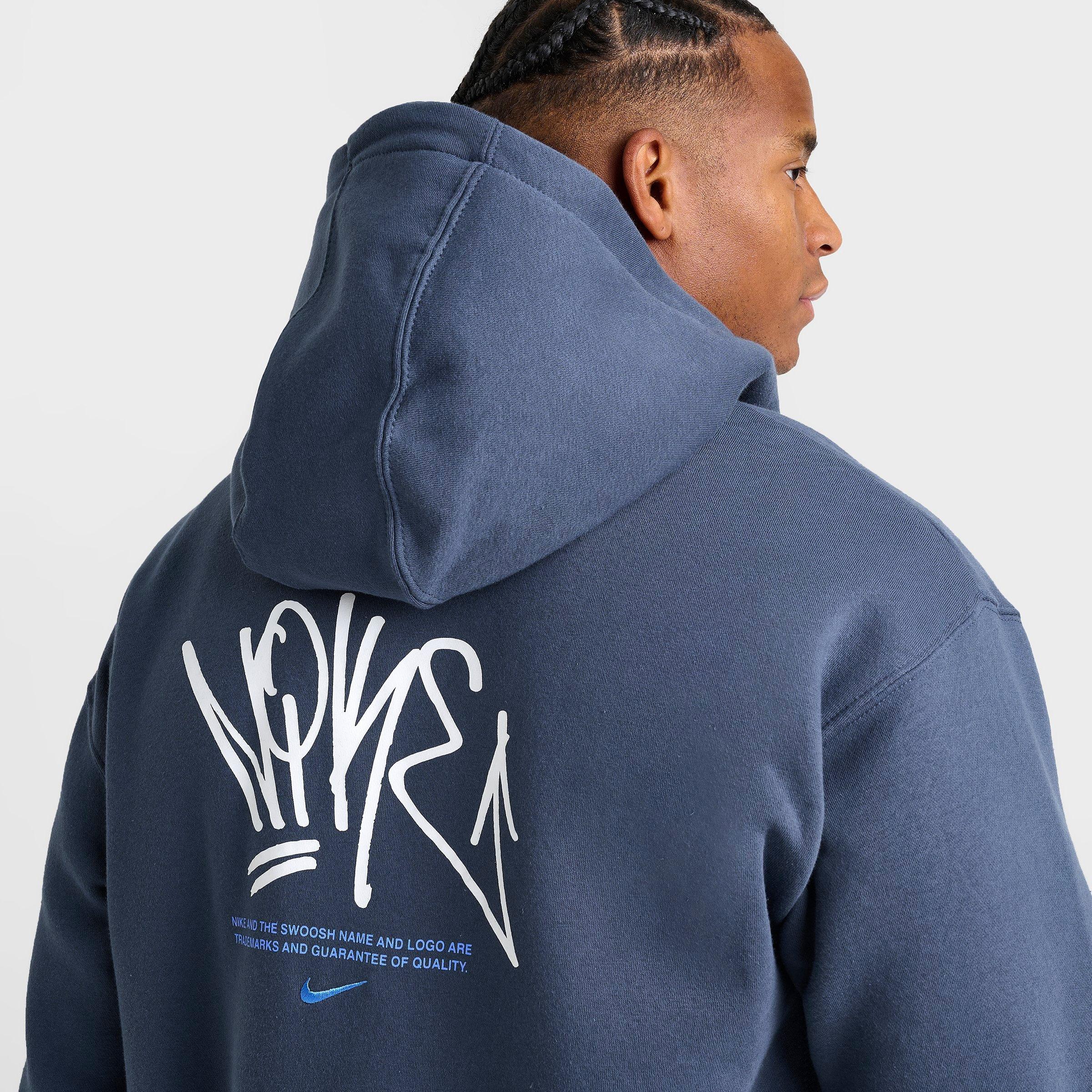 Men's Nike Sportswear Swoosh Box Graphic Full-Zip Hoodie