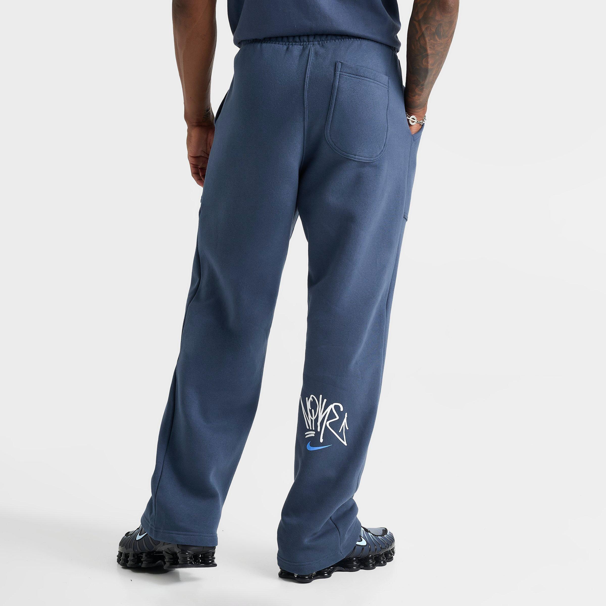 Men's Nike Sportswear Swoosh Box Graphic Fleece Sweatpants