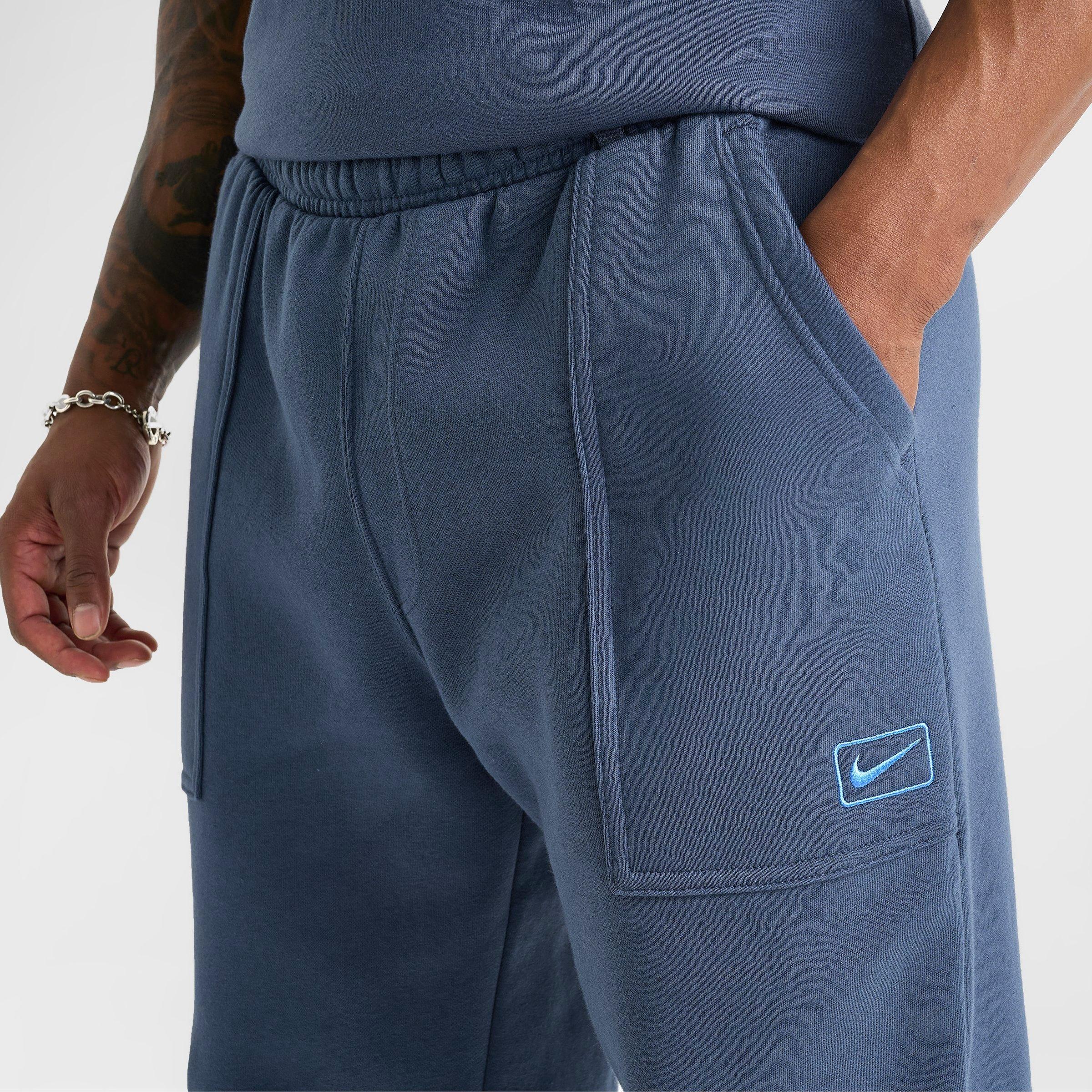 Men's Nike Sportswear Swoosh Box Graphic Fleece Sweatpants