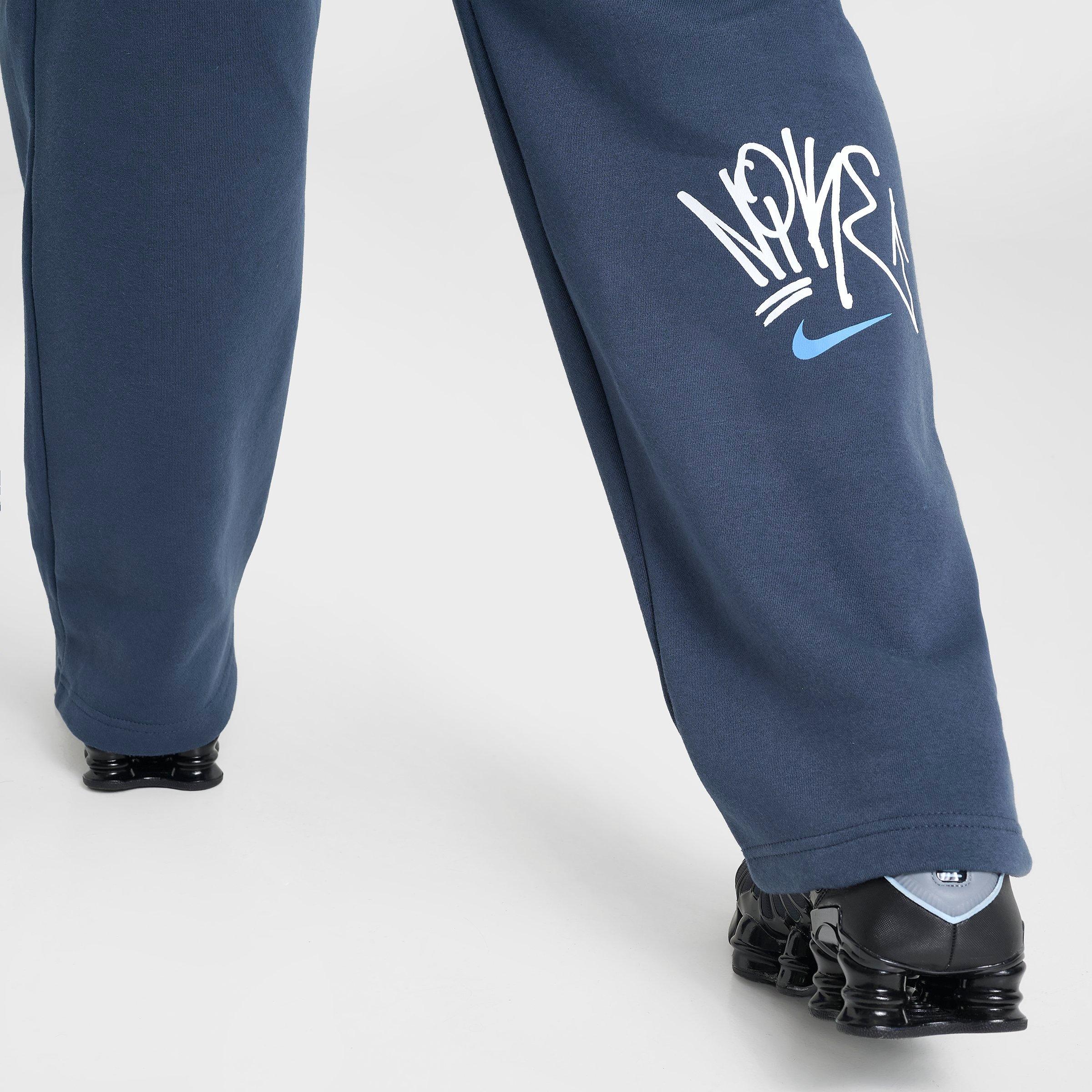 Men's Nike Sportswear Swoosh Box Graphic Fleece Sweatpants