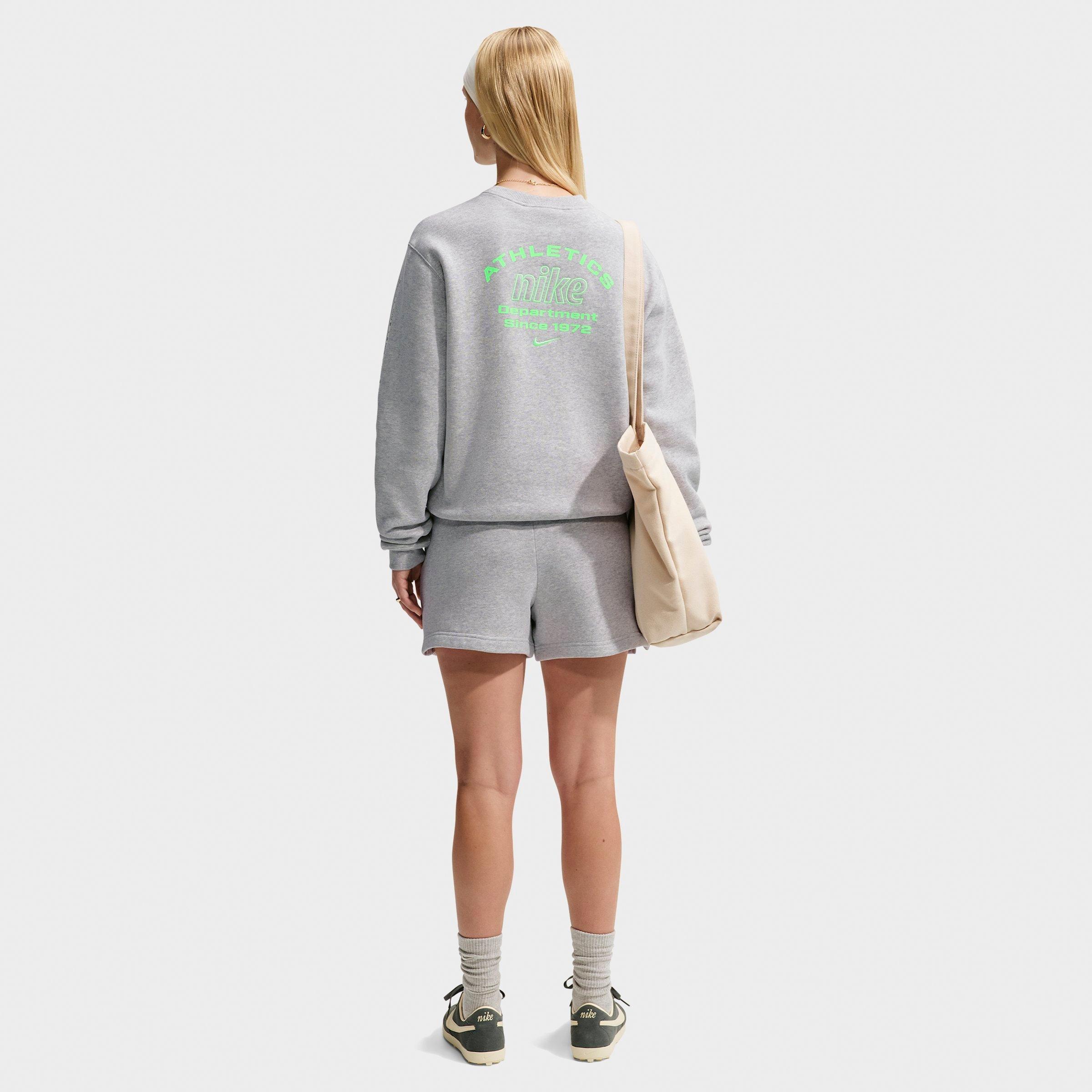 Women's Nike Studio Fleece Medium-Weight "Graphic Pack" Mid-Rise Shorts