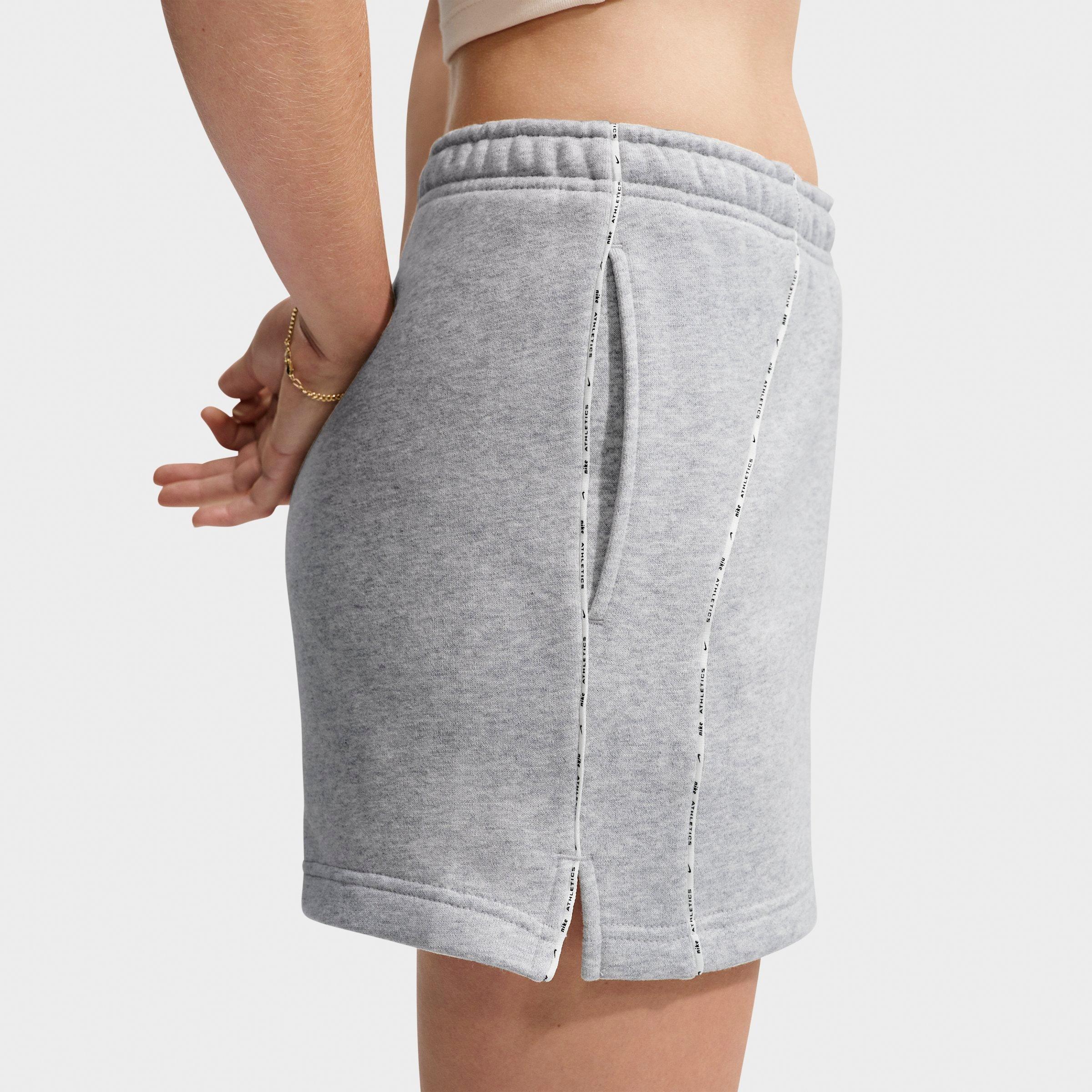 Women's Nike Studio Fleece Medium-Weight "Graphic Pack" Mid-Rise Shorts