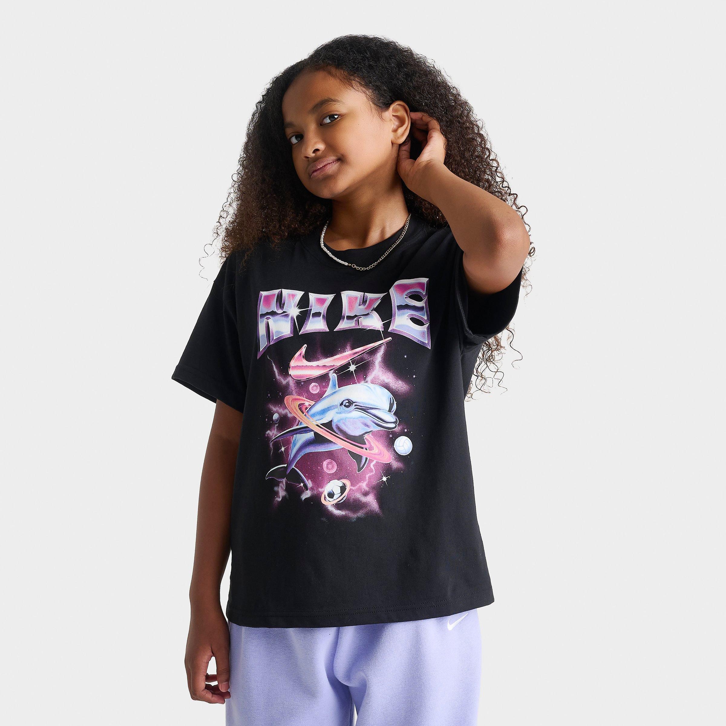 Girls' Big Kids' Nike Sportswear Futura Graphic T-Shirt