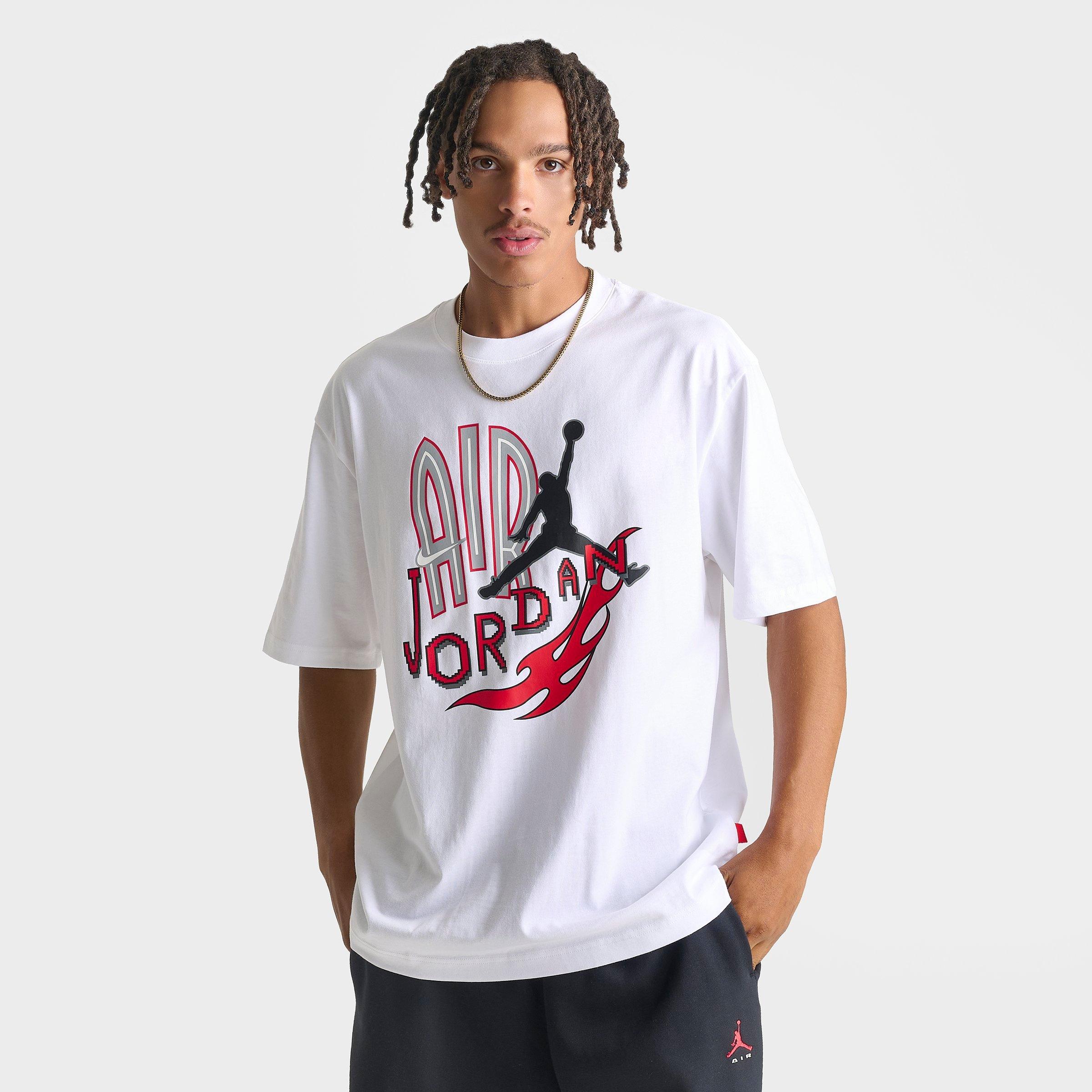 Men's Jordan Air Flames Graphic T-Shirt