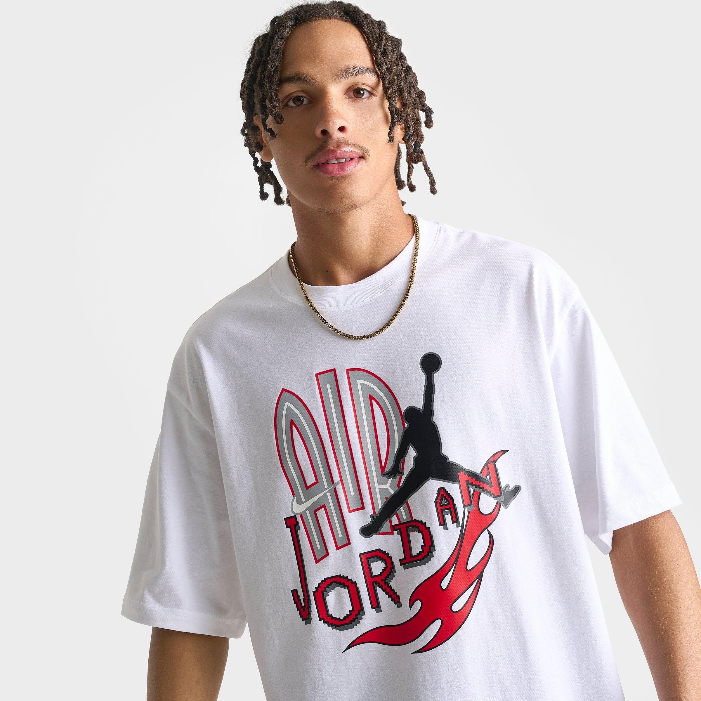 Men's Jordan Air Flames Graphic T-Shirt