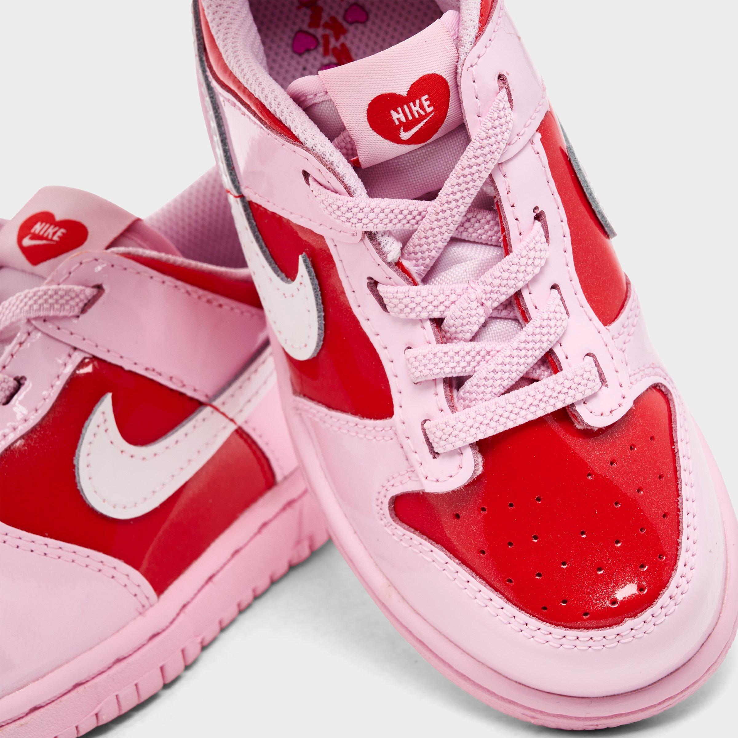 Girls' Toddler Nike Dunk Low Stretch Lace Casual Shoes