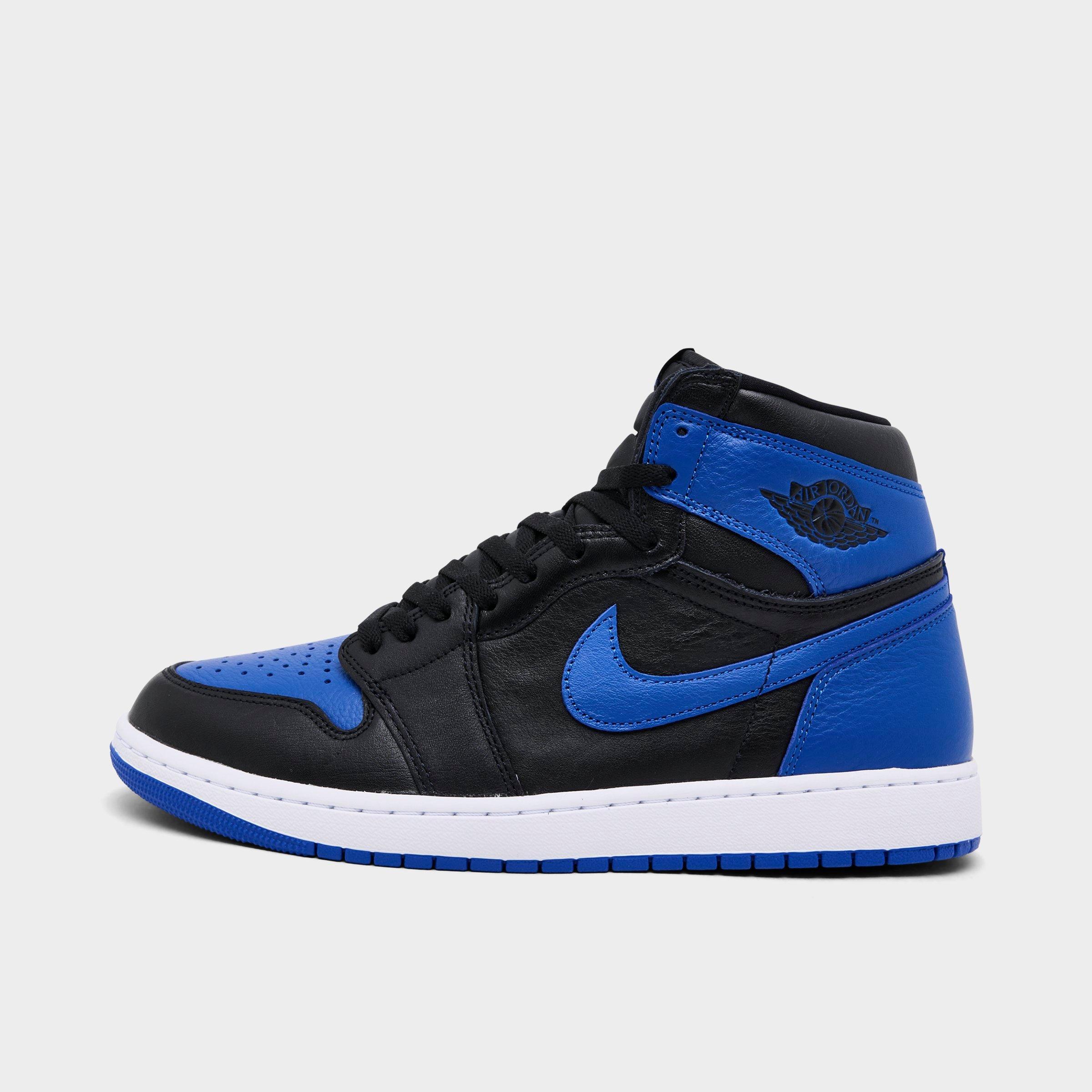 シューズ(男性用) NIKE AIR JORDAN 1 HIGH OG blue black Men's Air Jordan Retro 1 High OG Casual Shoes | JD Sports
