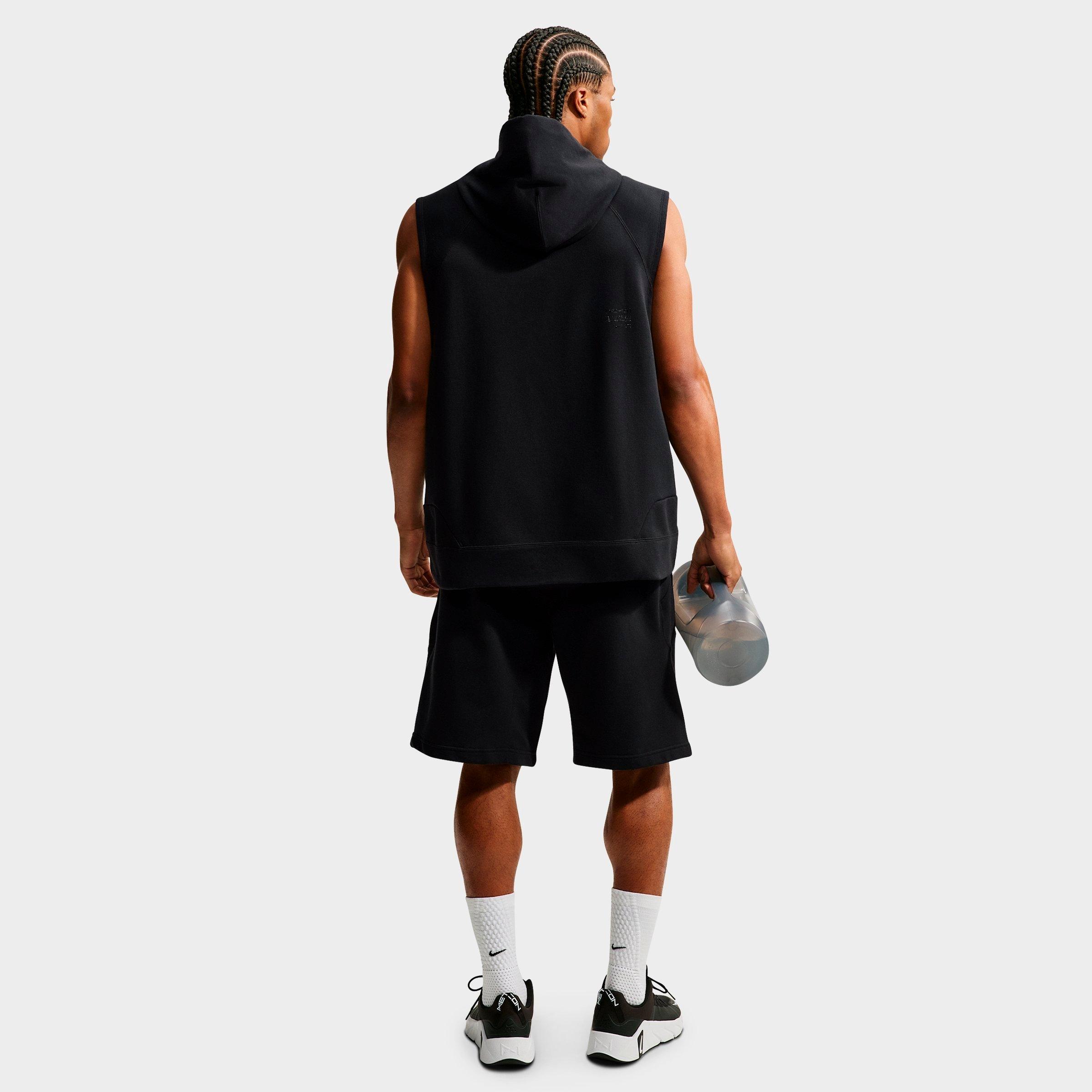 Men's Nike N.A.C. Dri-FIT Fleece Sleeveless Training Hoodie